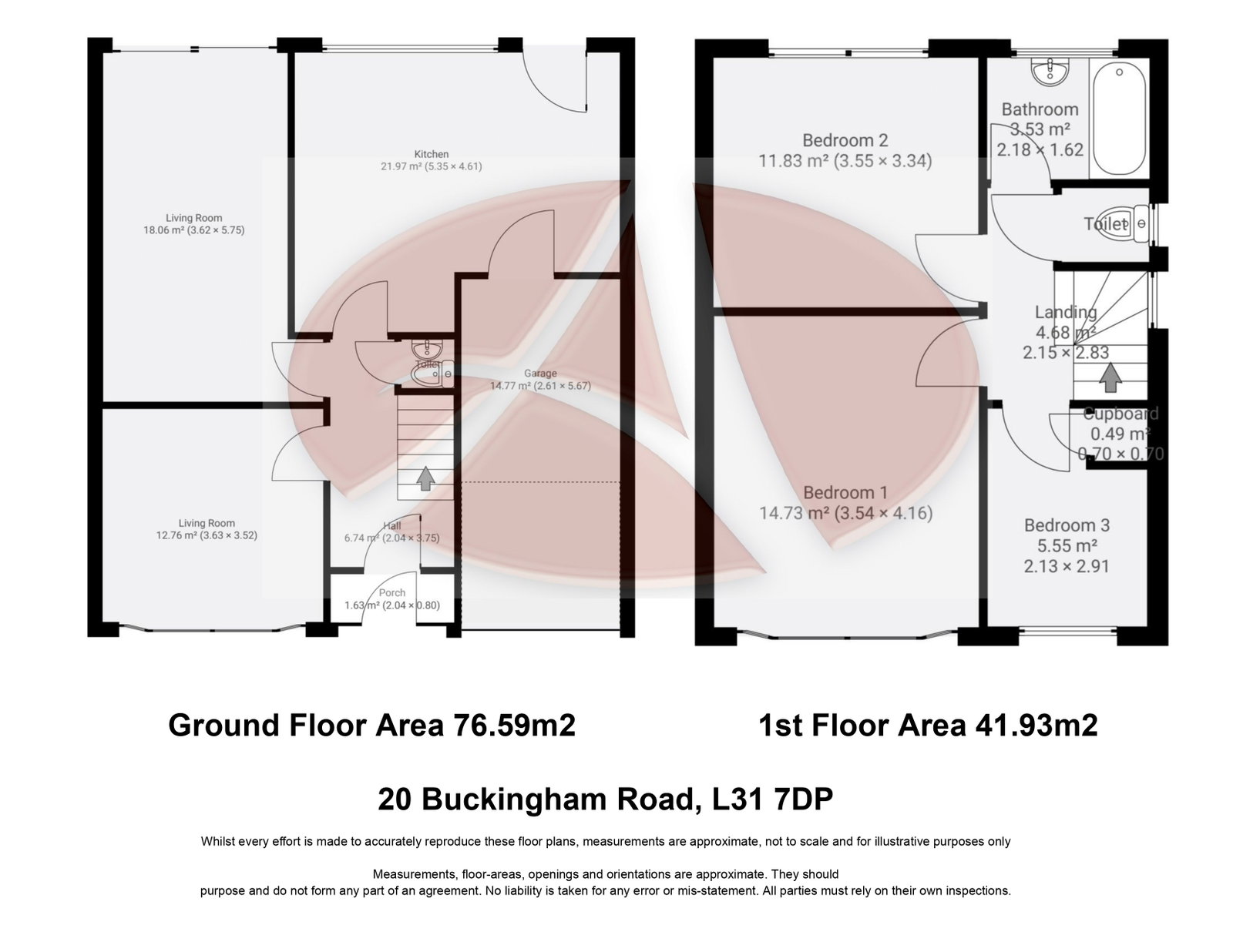 20, Buckingham Road, Maghull floorplan
