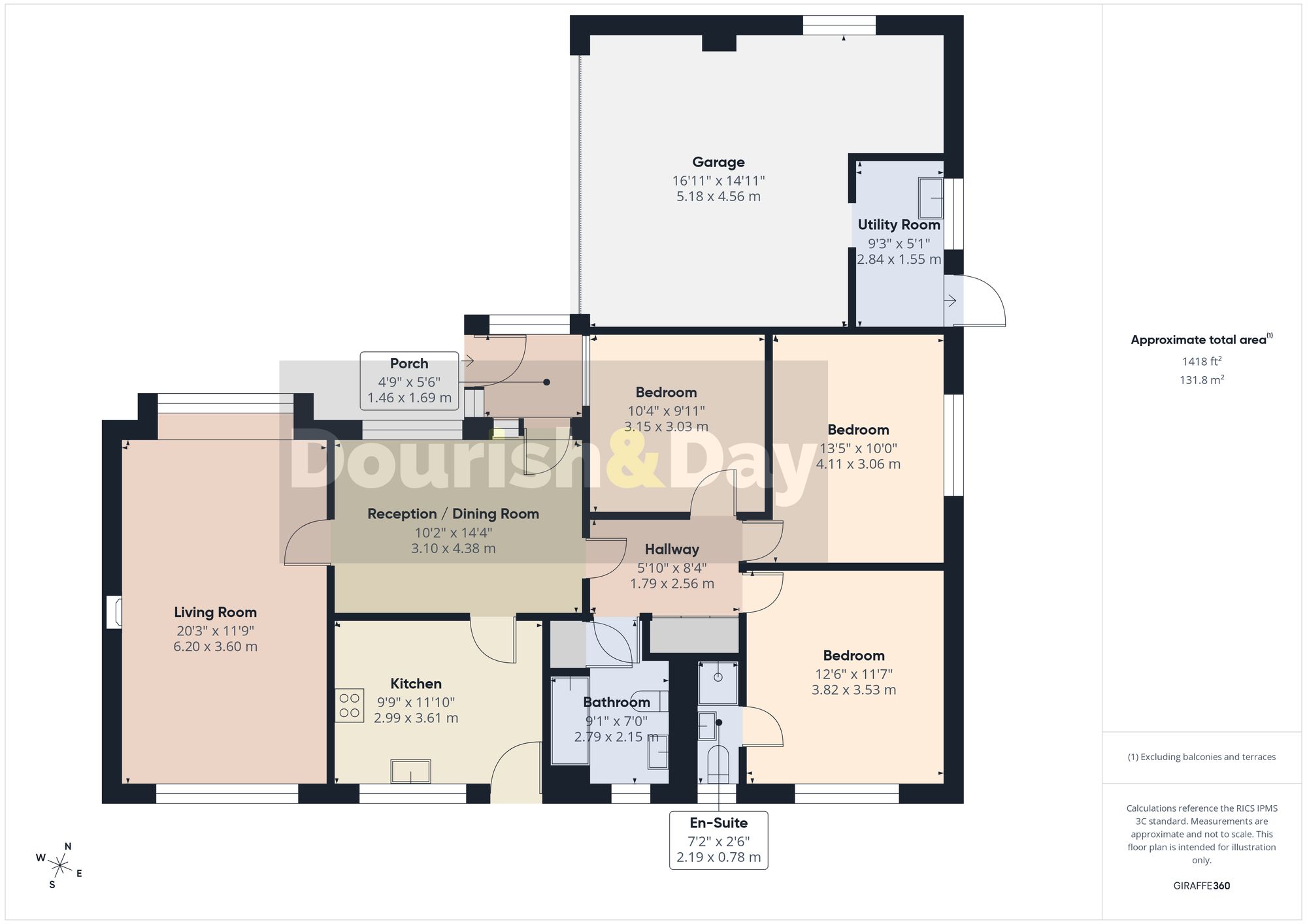 1 Orchard Close, Market Drayton floorplan