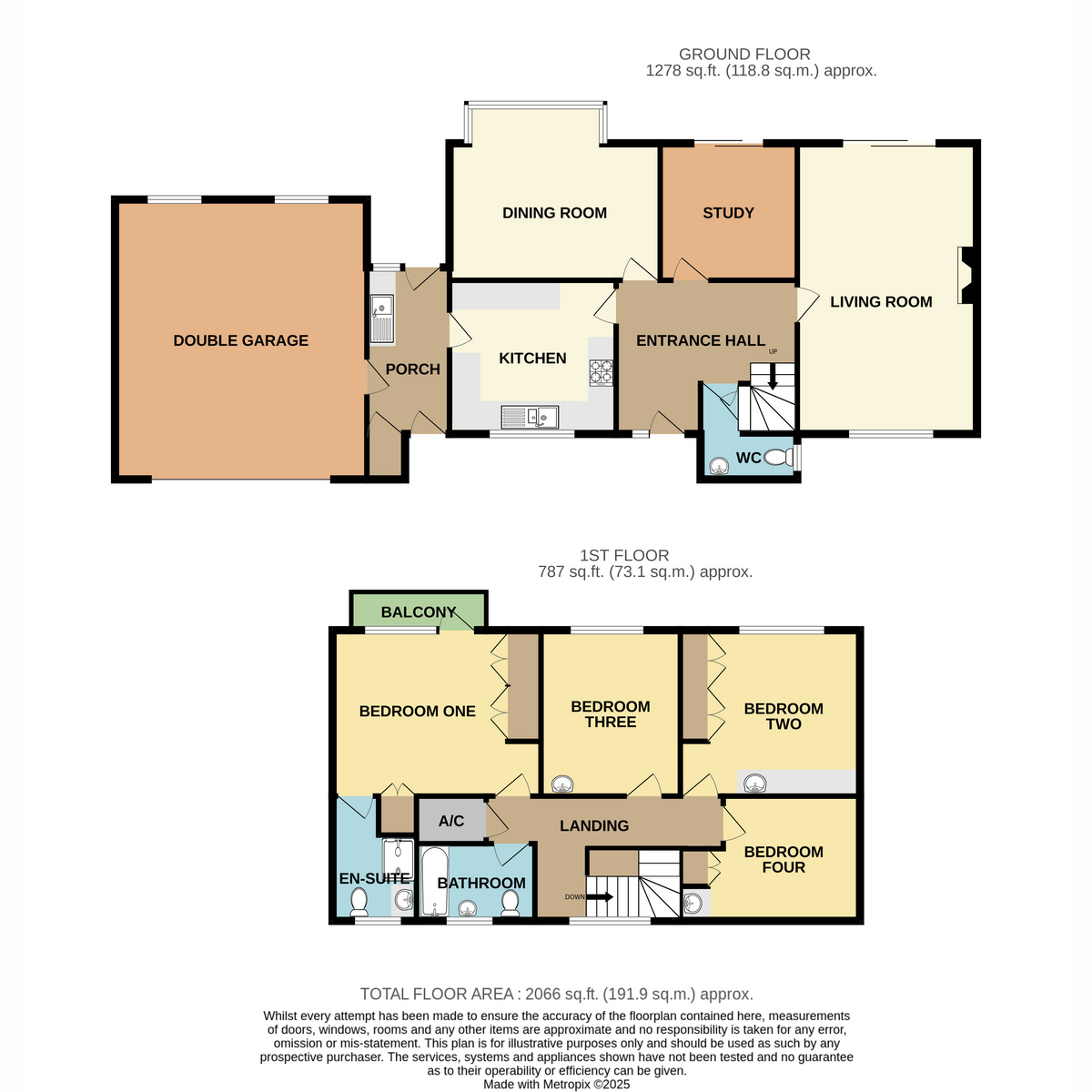 West Winds, Mill Lane, Exmouth floorplan