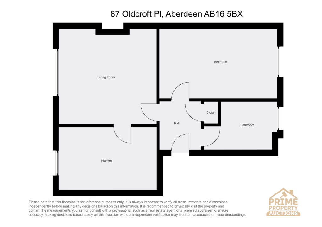 87, Oldcroft Place, Aberdeen floorplan