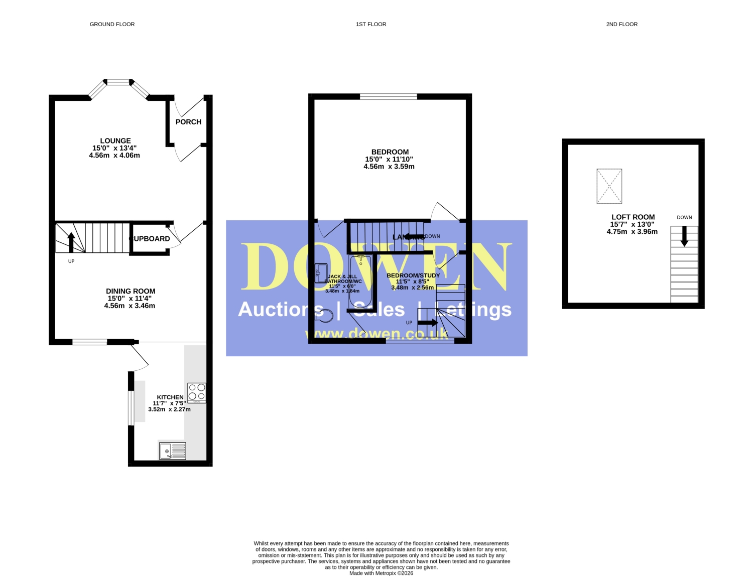 25, High View, Durham floorplan