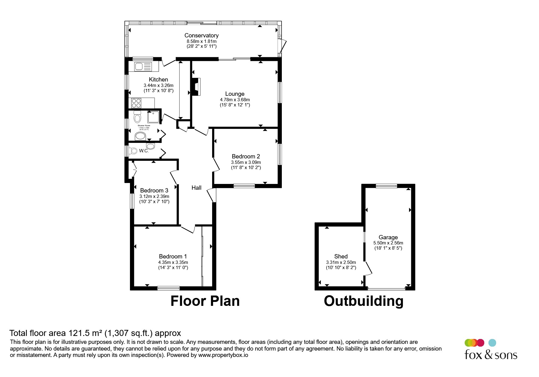 6, The Florins, Waterlooville floorplan