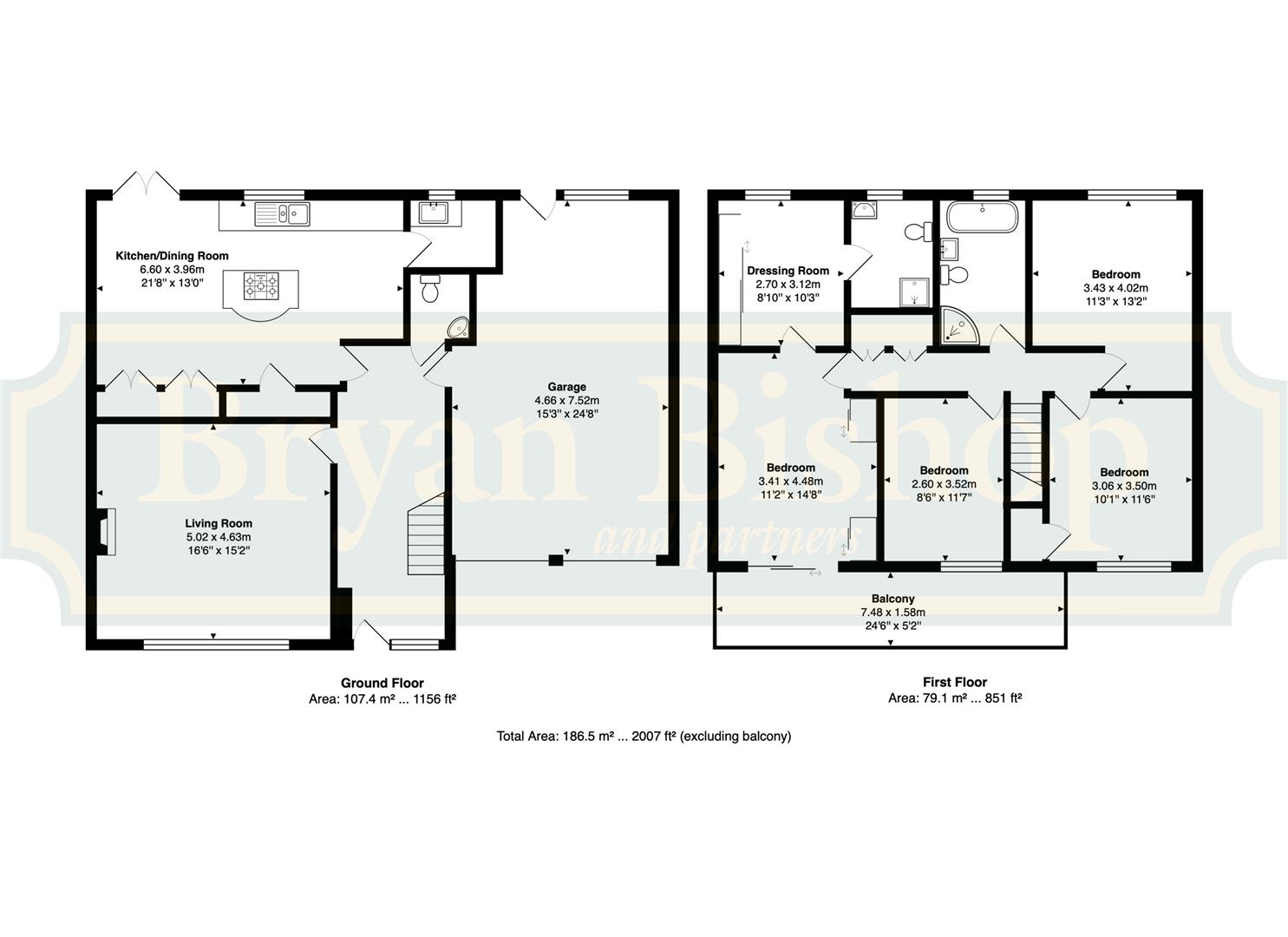11, Turpins Ride, Welwyn floorplan