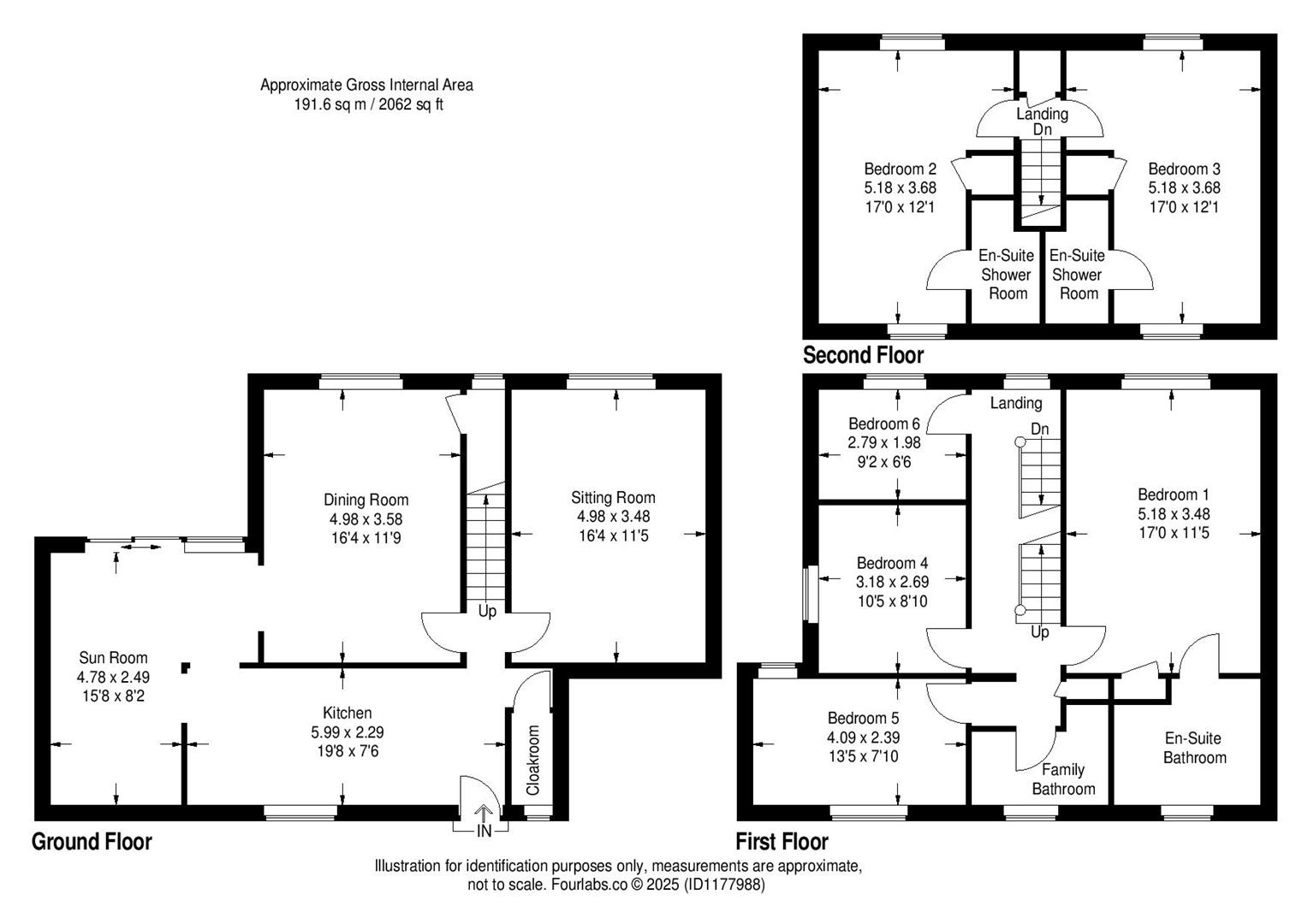 Hillside Villa, Bridge Lane, Bideford floorplan