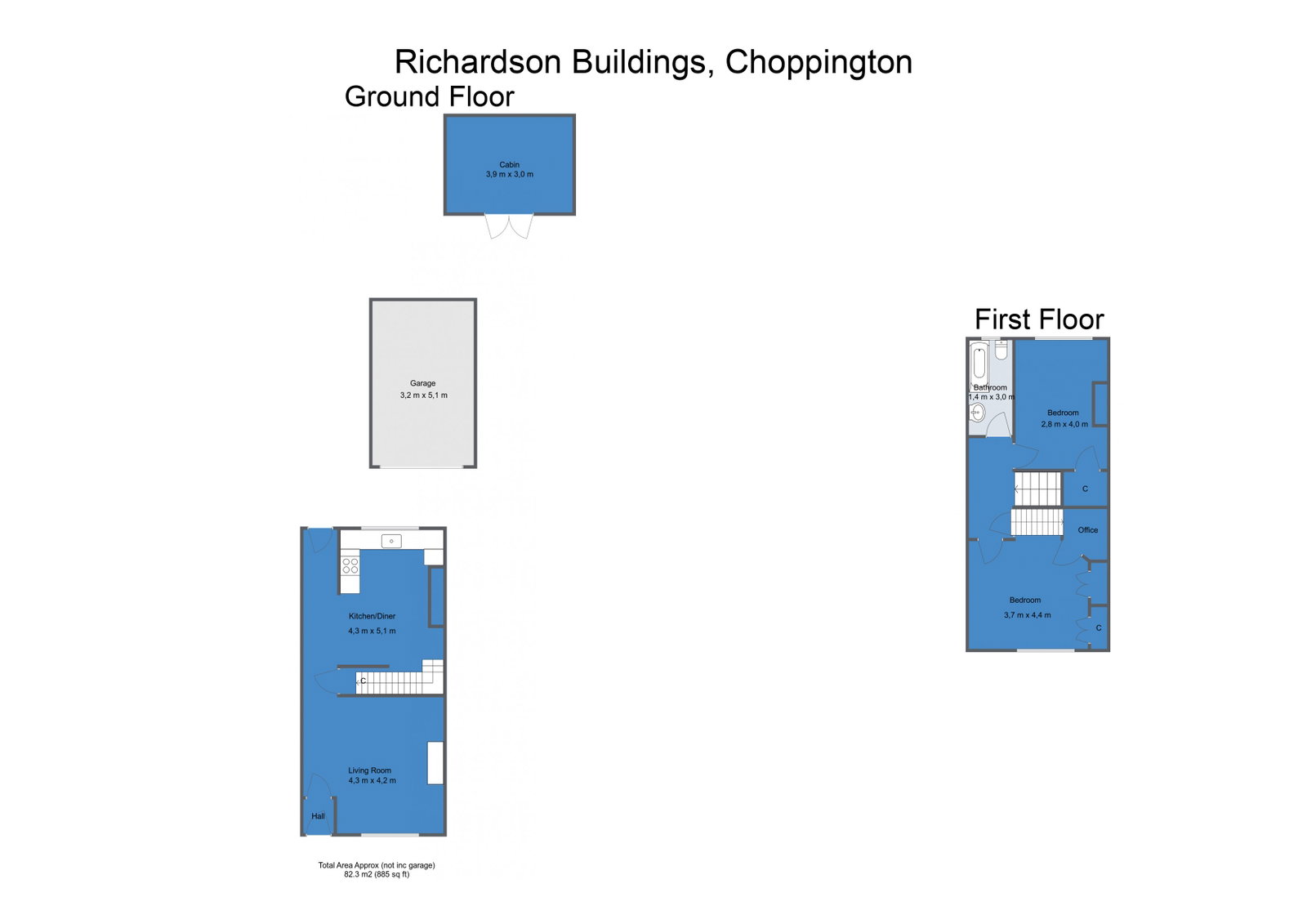 12, Richardsons Buildings, Choppington floorplan