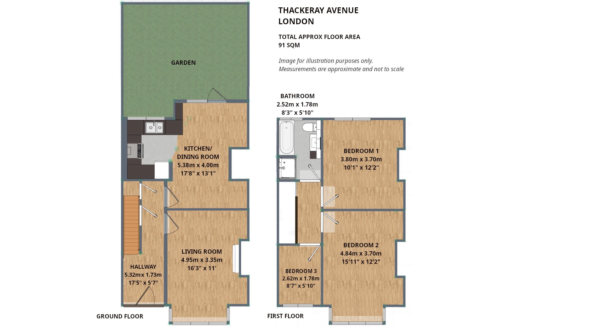 143 Thackeray Avenue, London floorplan