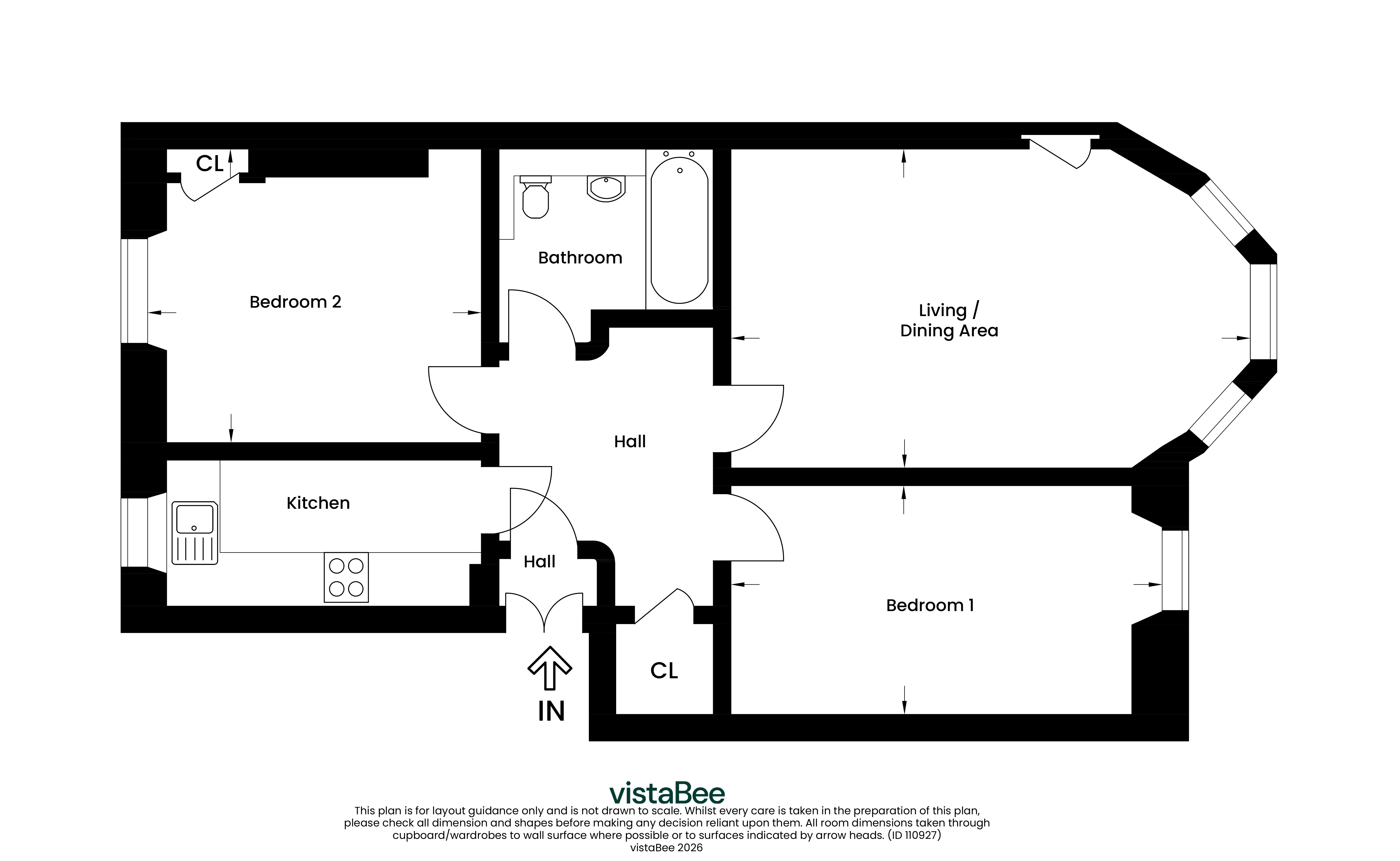 2/1, 235, Onslow Drive, Glasgow floorplan