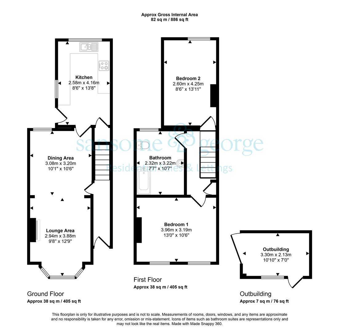 34, Kensington Road, Reading floorplan