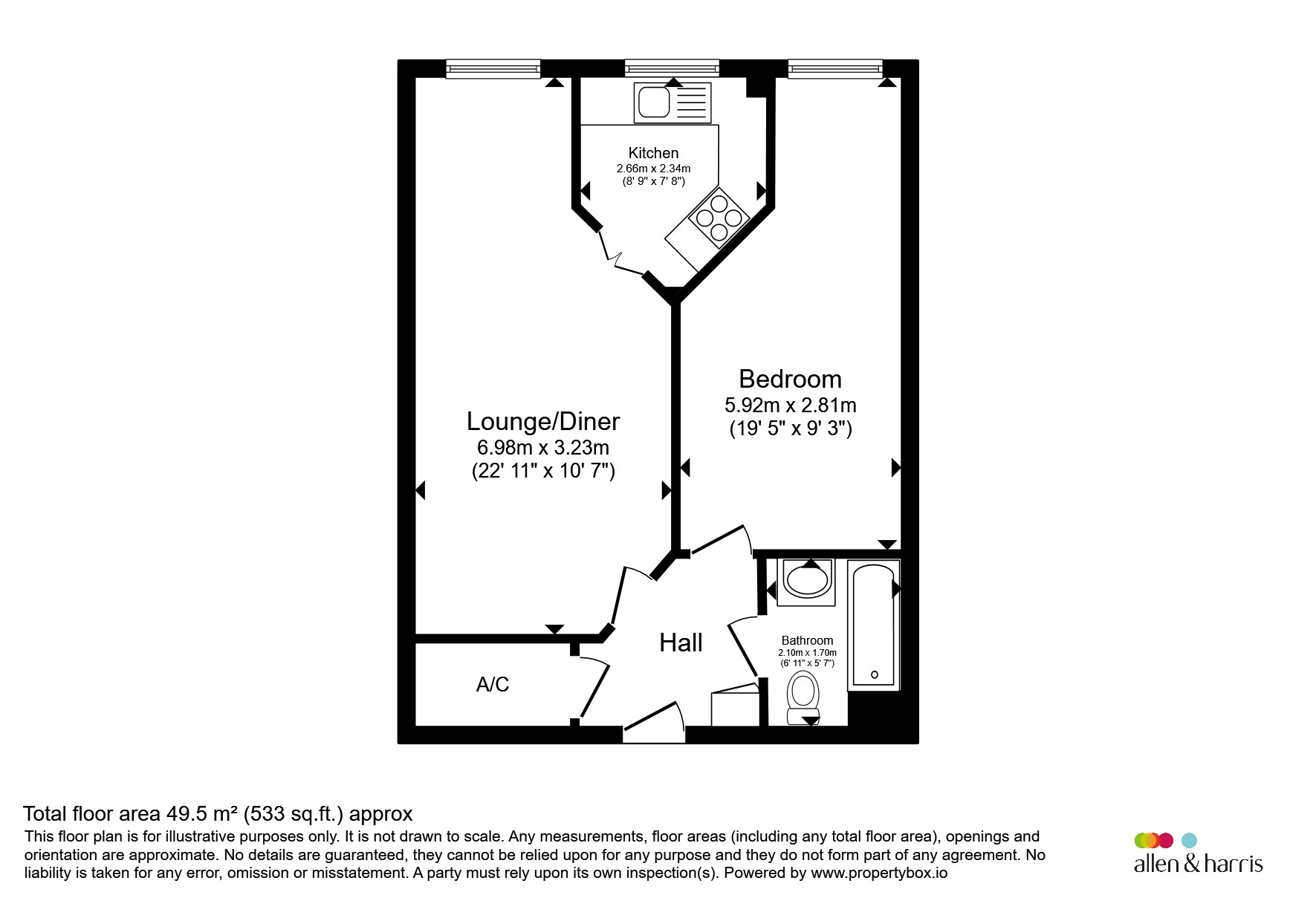 28, Sudweeks Court, New Park Street, Devizes floorplan