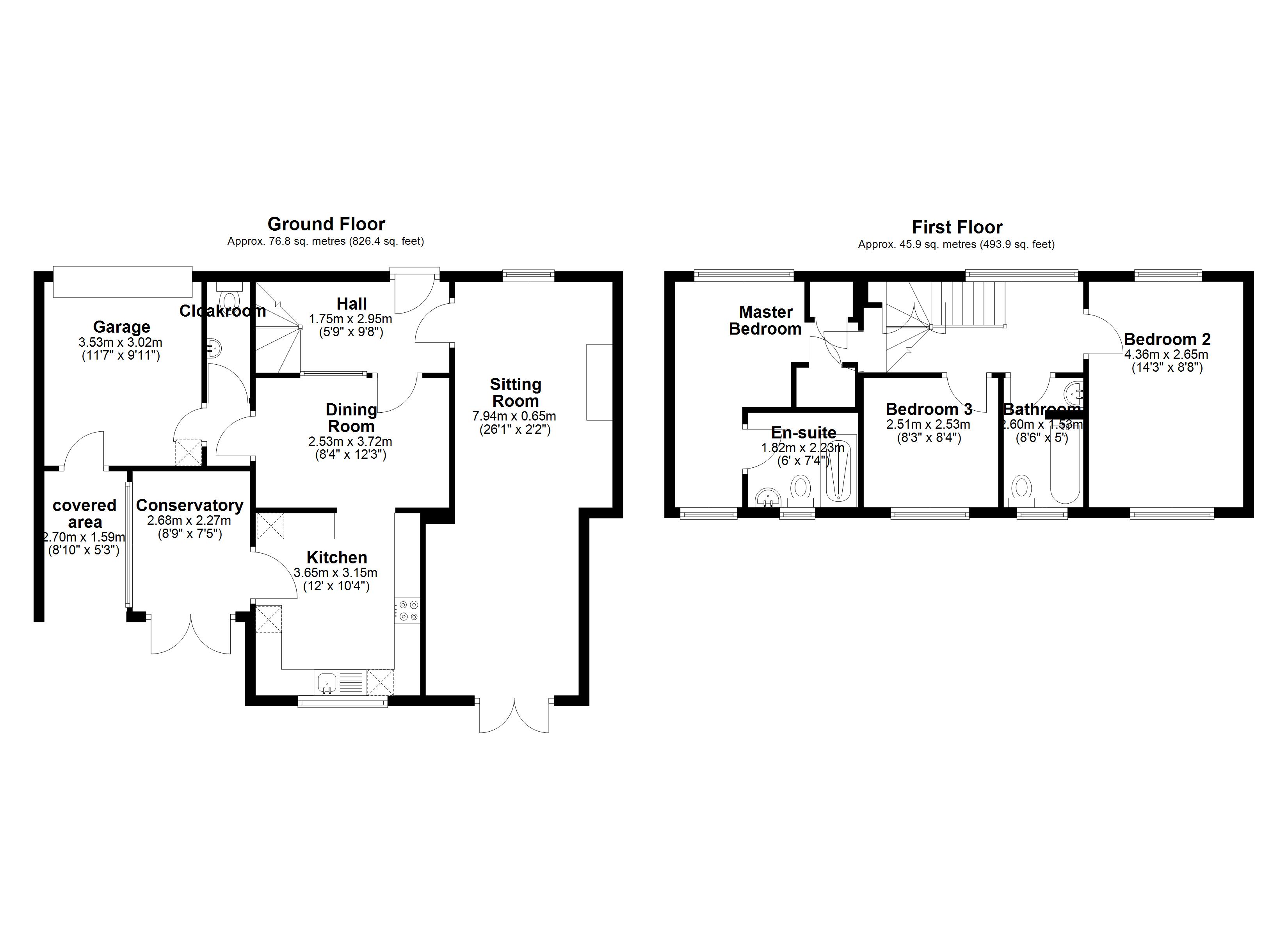89, Moot Lane, Salisbury floorplan