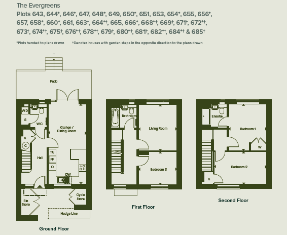 plot_651, Bronze Walk, Erith floorplan