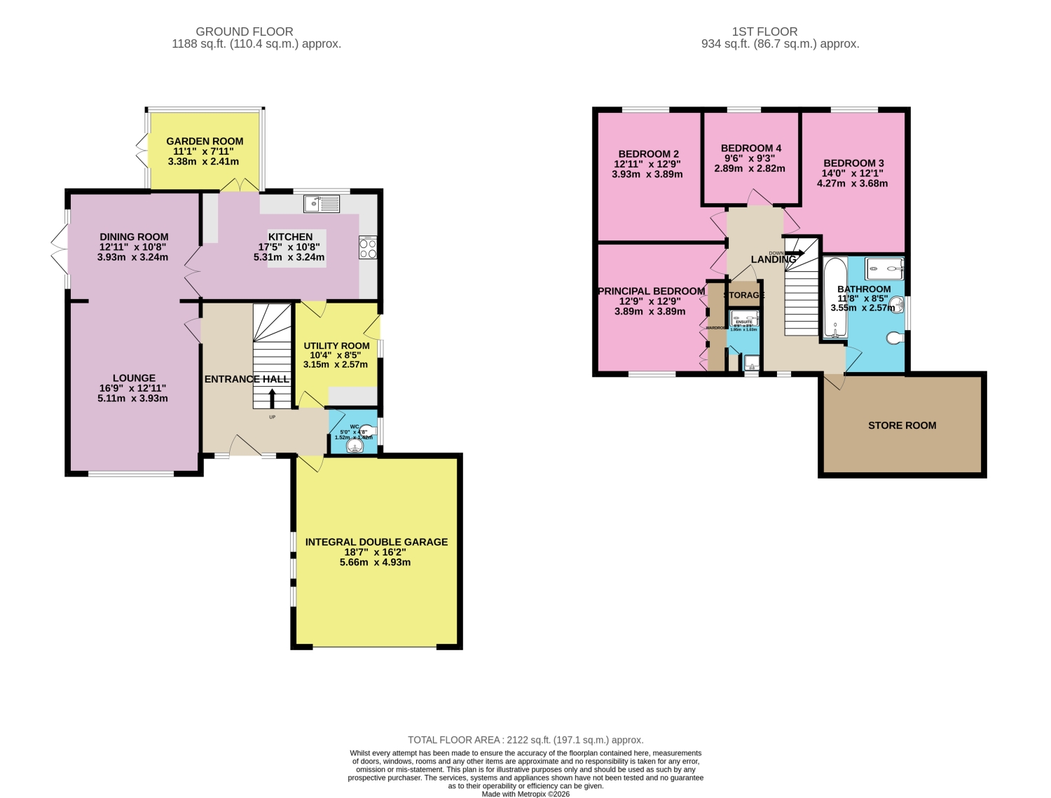 58, WESTFIELD LANE, LEEDS floorplan