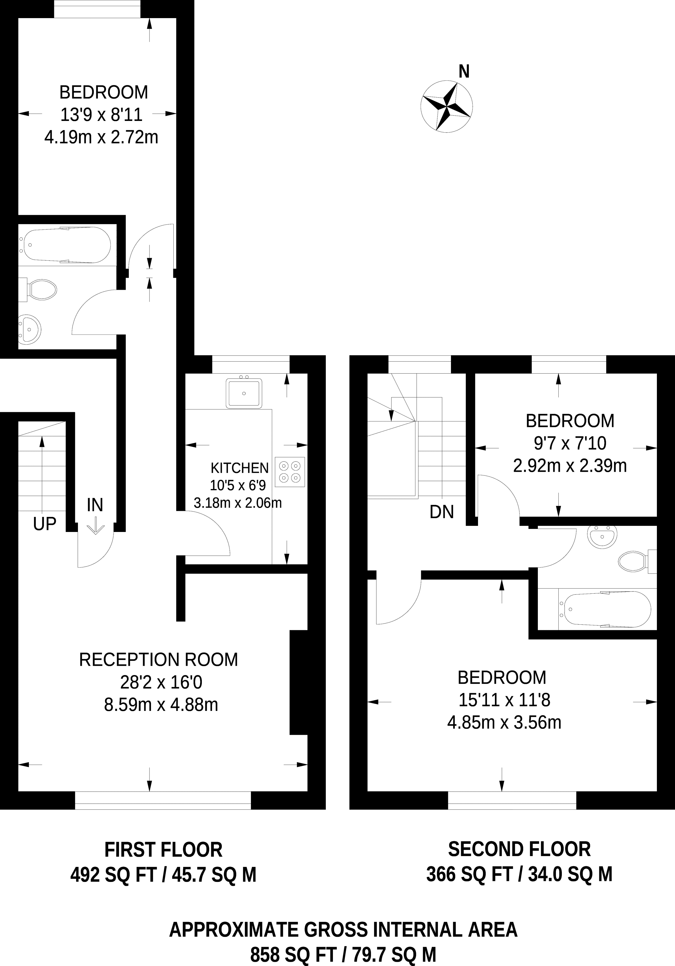 Coldharbour Lane, Brixton floorplan