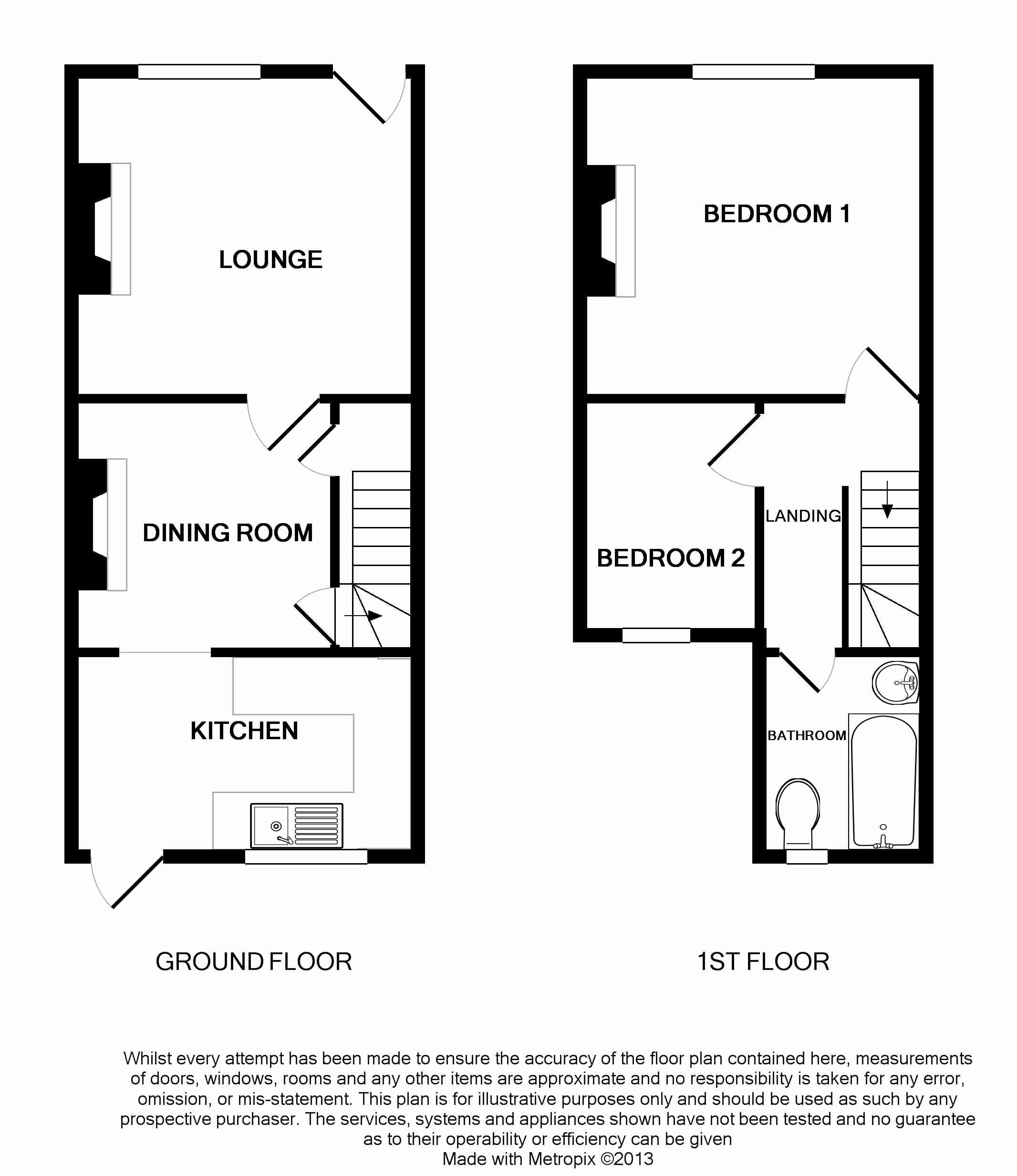 2 Bedrooms Terraced house to rent in Sturton Street, Cambridge CB1