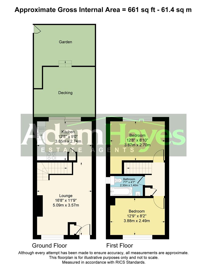 12B, Woodside Lane, London floorplan