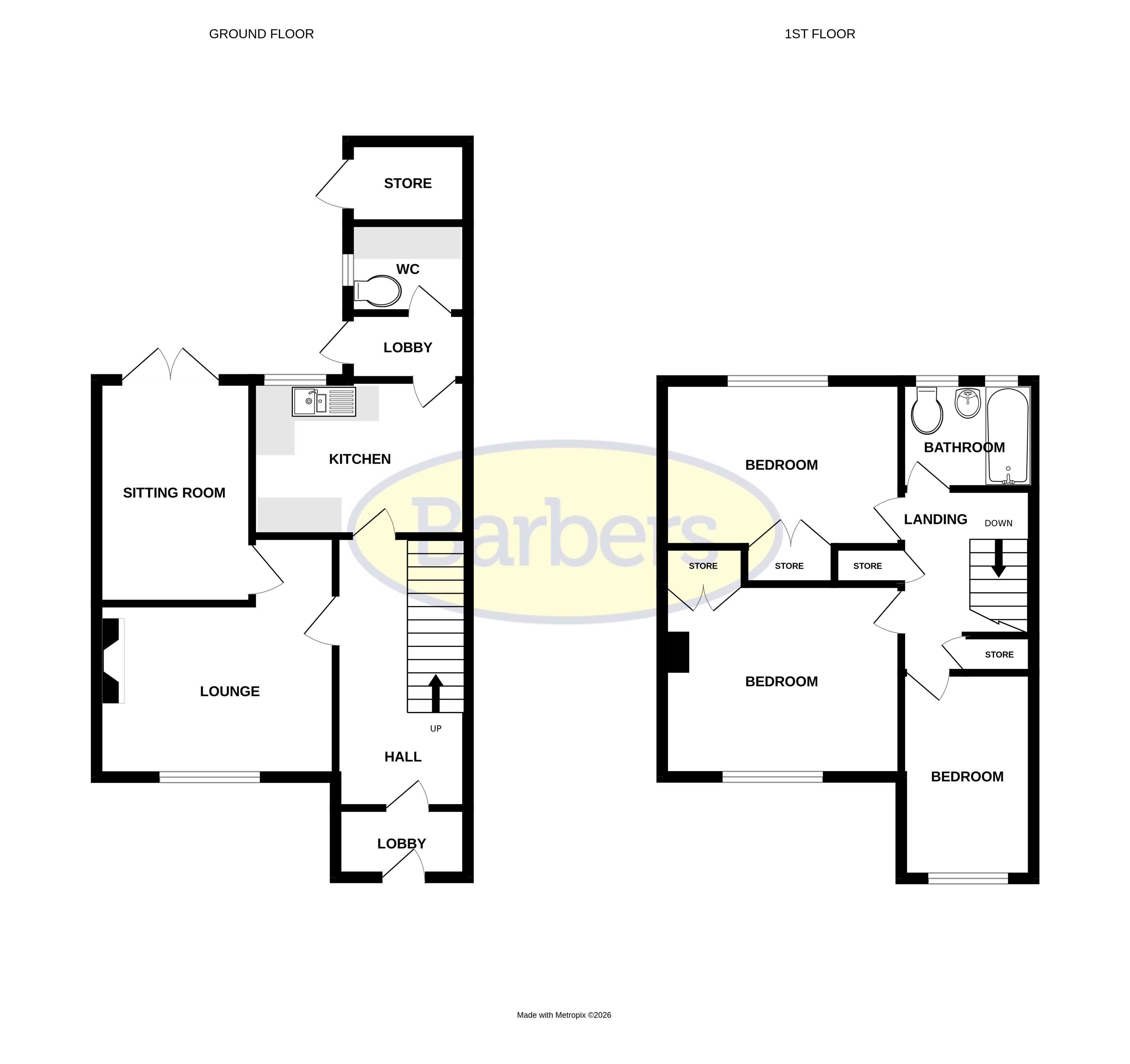 75, St. Matthews Road, Telford, Donnington floorplan