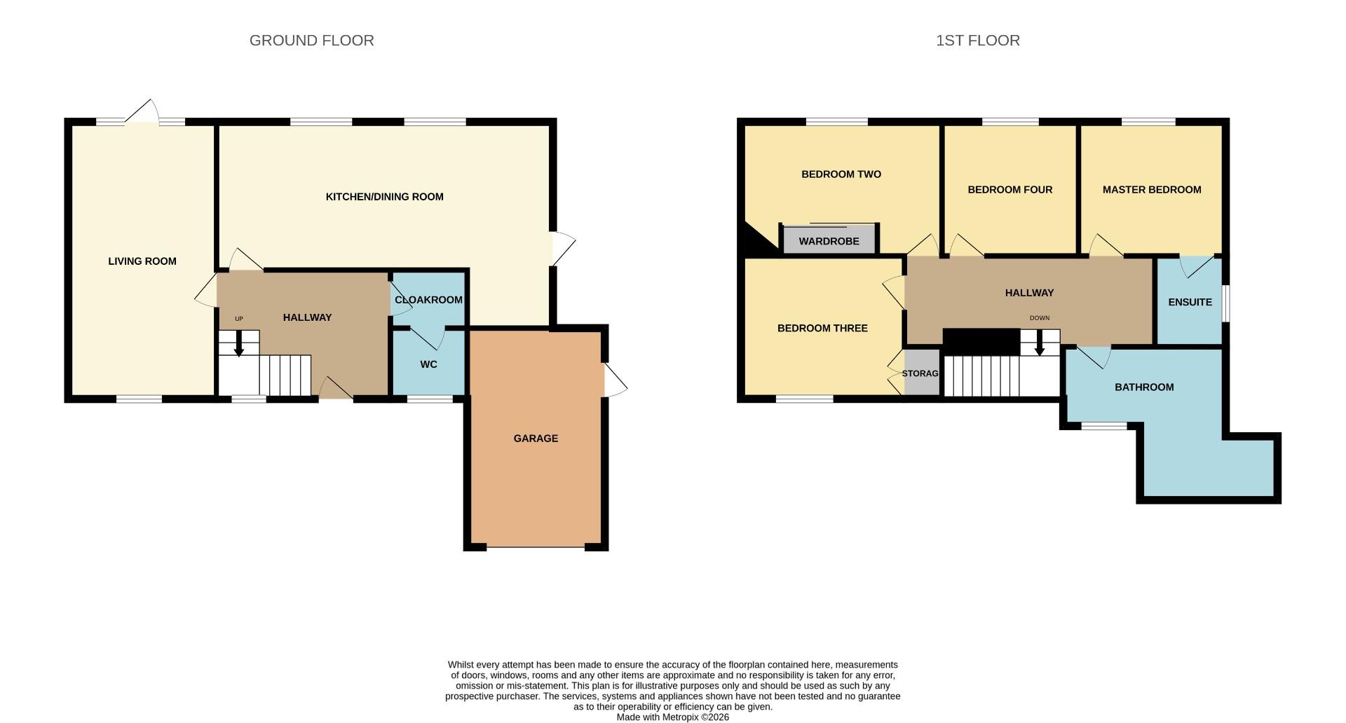 8, Dene Hall Drive, Bishop Auckland floorplan