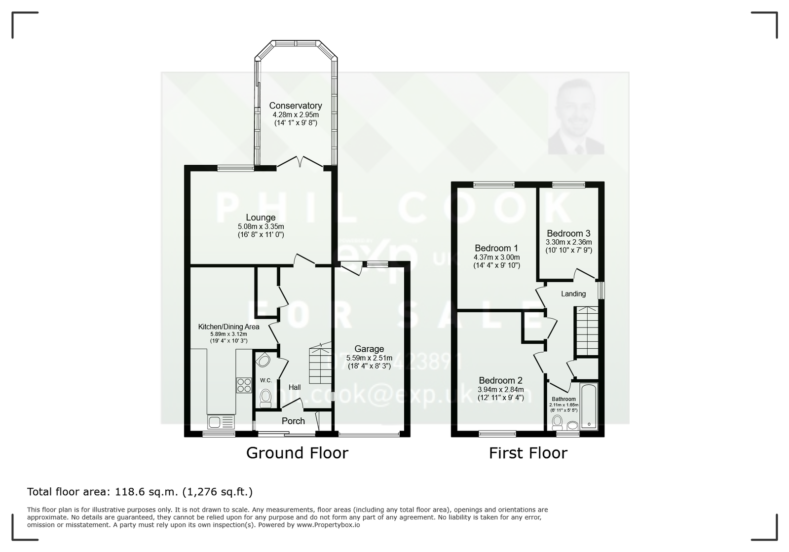 11, Yellowhammer Court, Kidderminster floorplan