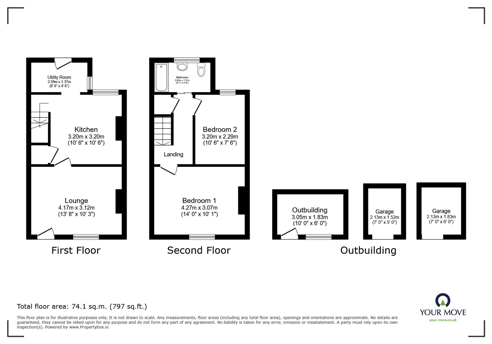 8, Thorn Street, Swadlincote floorplan