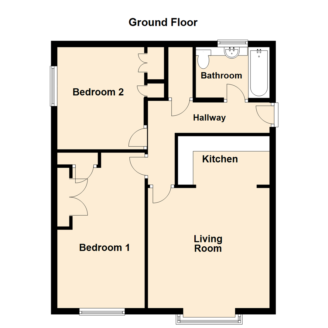 2 Bedrooms Flat for sale in Sandbed Lawns, Crossgates, Leeds LS15