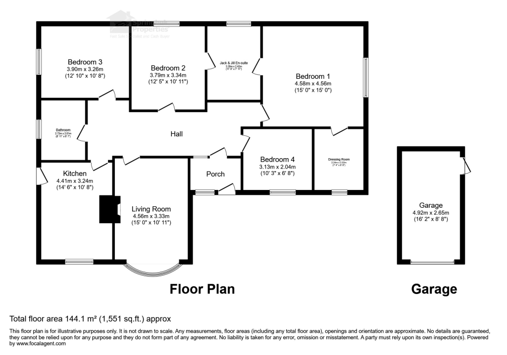 10, Sandringham Drive, Crewe floorplan