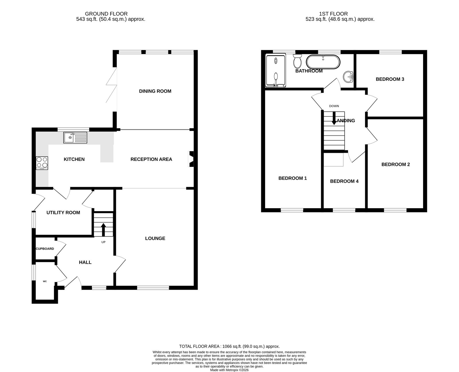 48, Llys Penpant, Swansea floorplan