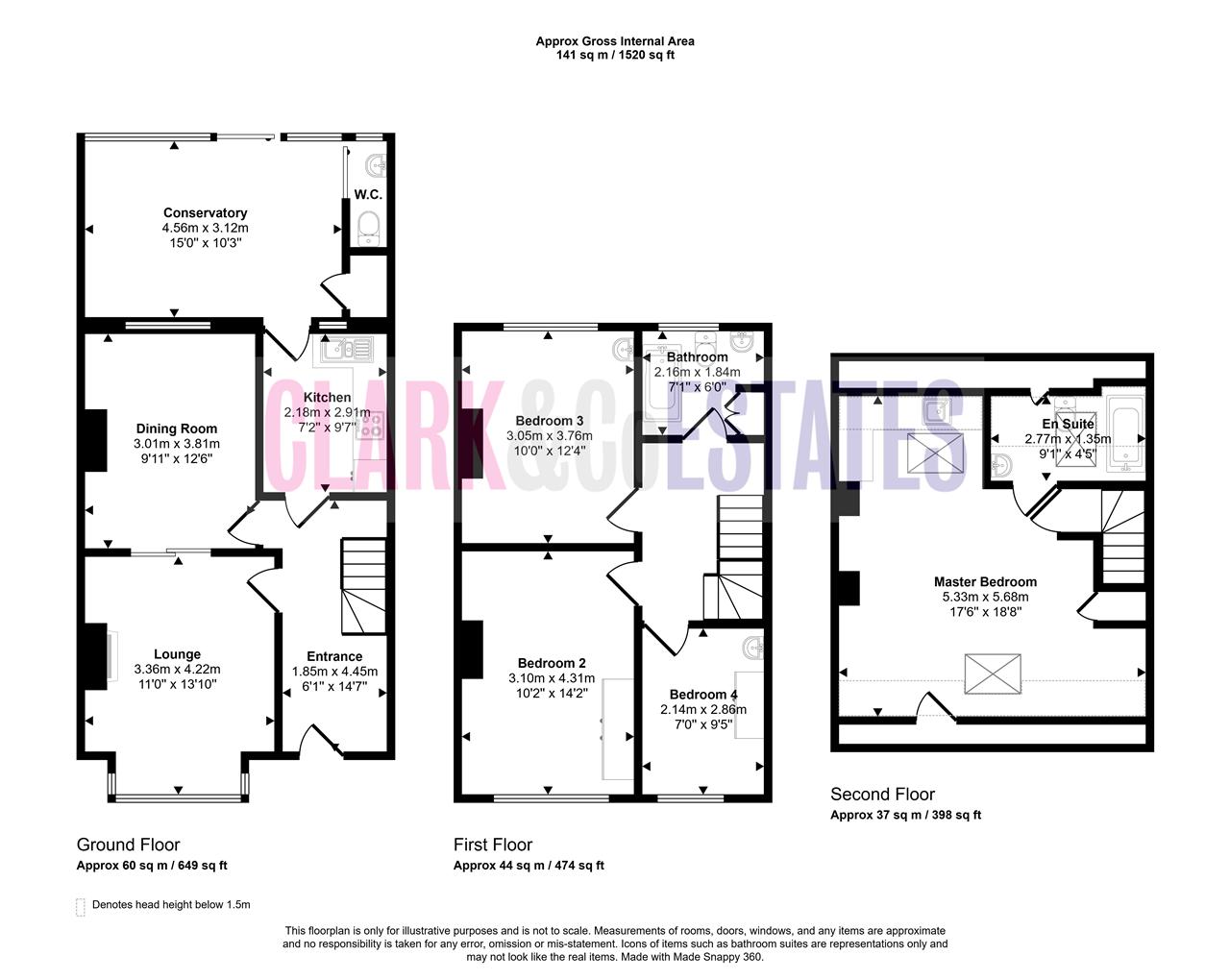 23, Majorfield Road, Topsham floorplan