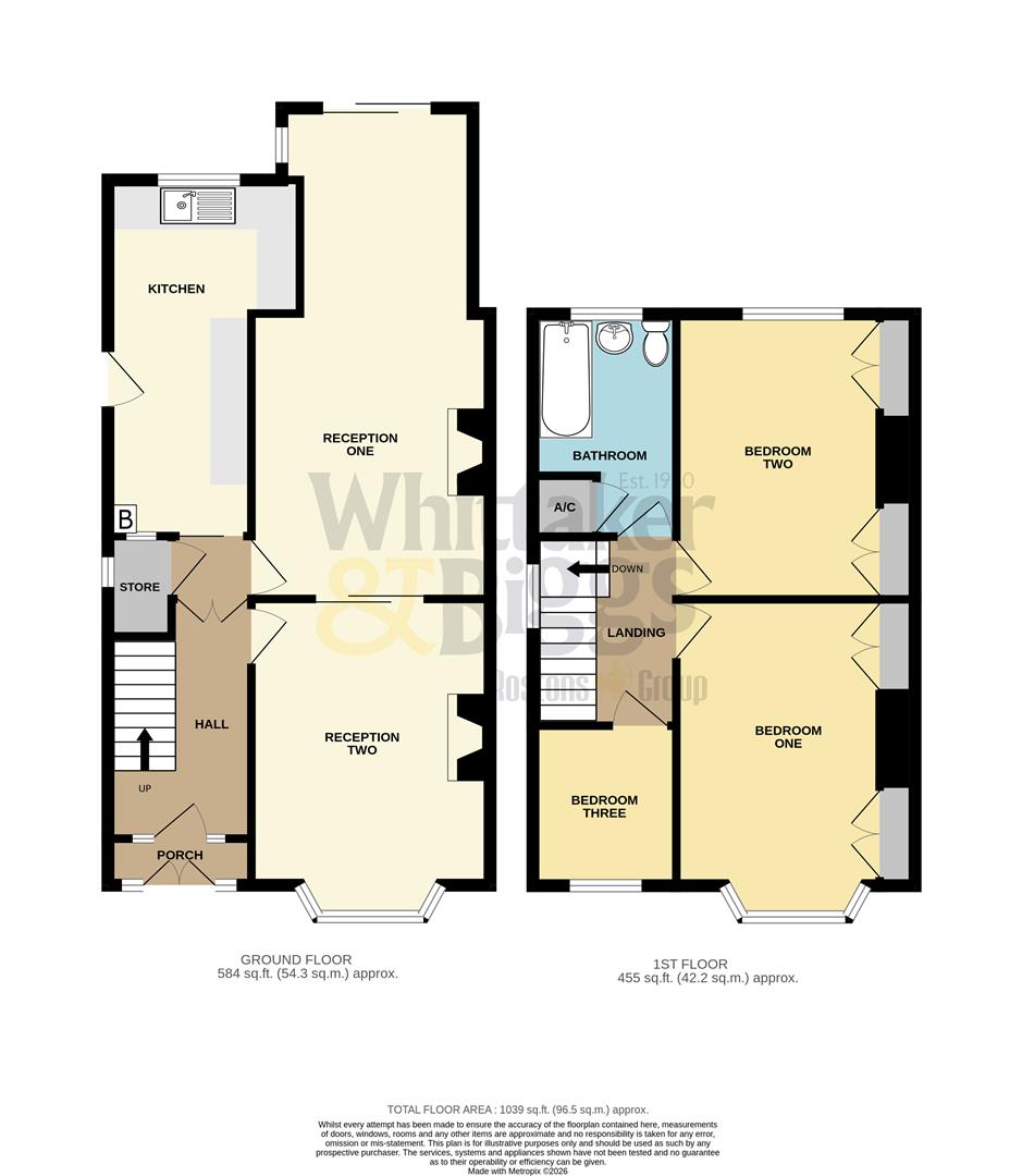 18, Hawksworth Avenue, Leek floorplan
