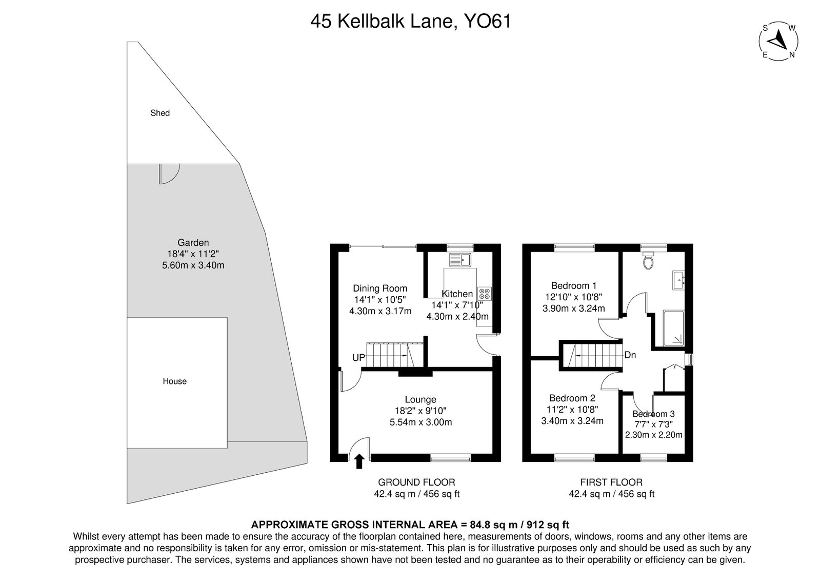 Kellbalk Lane, York floorplan
