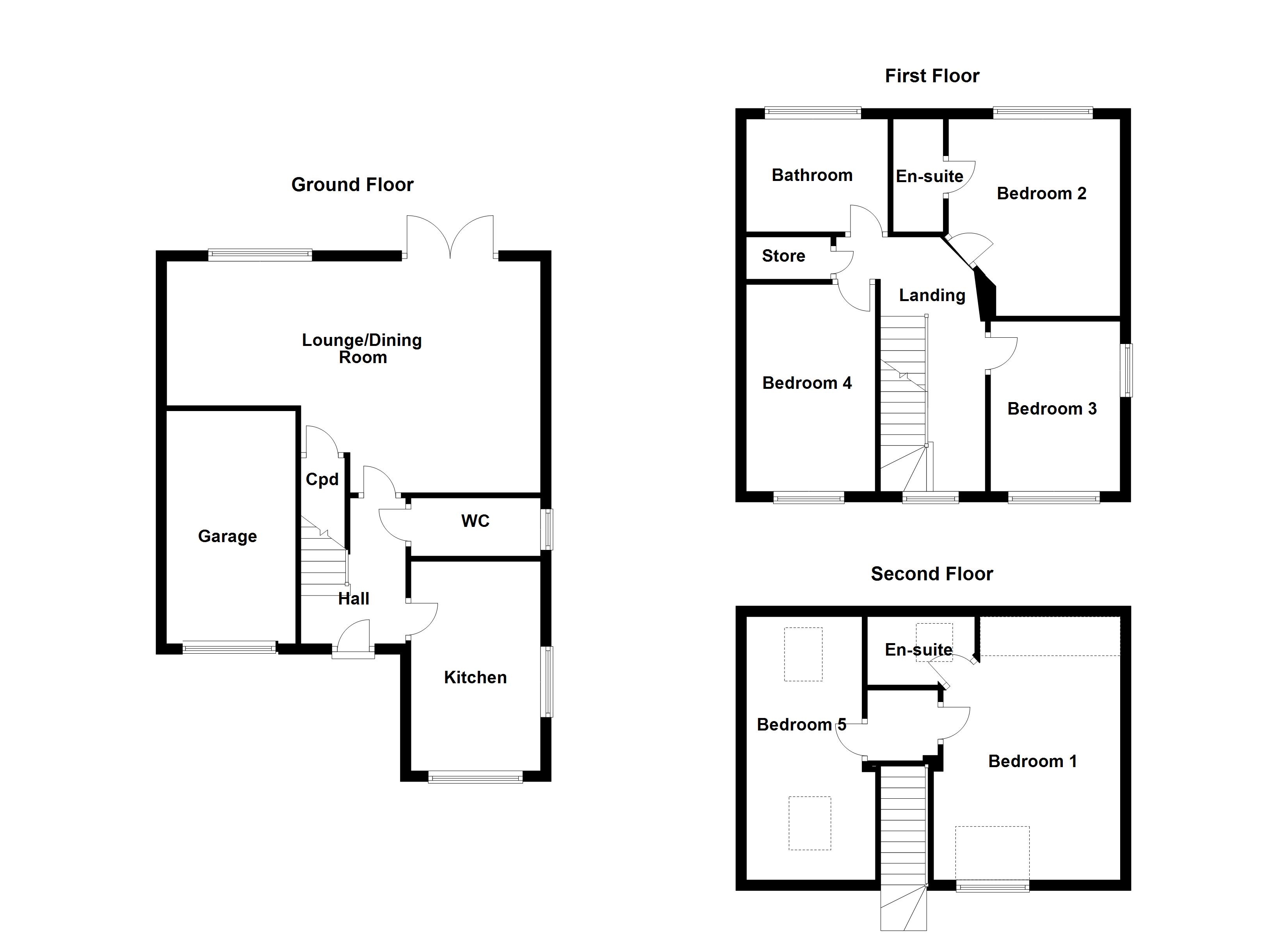 Newton Grange, Hemsworth, Pontefract WF9, 5 bedroom semidetached house
