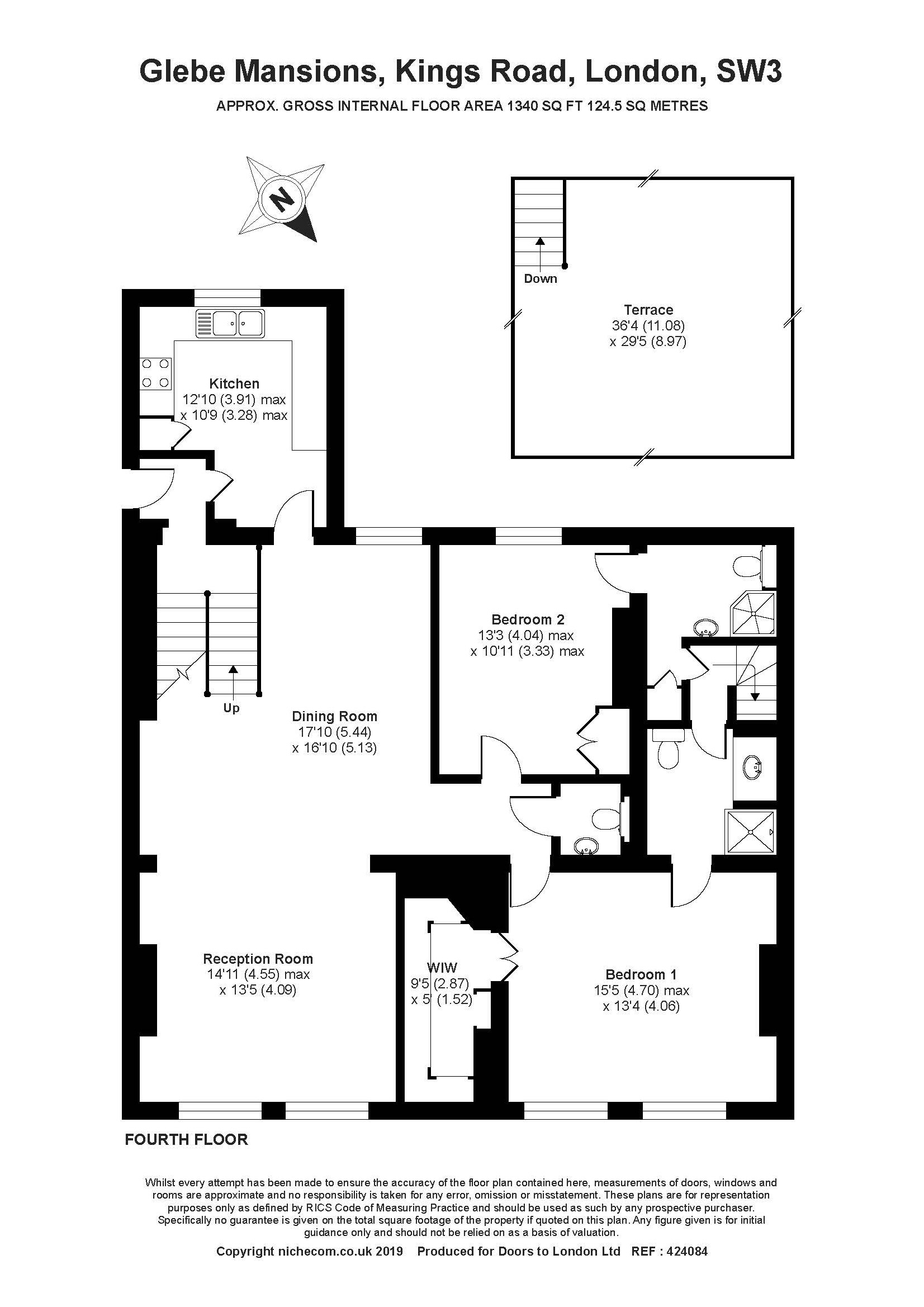 2 Bedrooms Flat for sale in Glebe Mansions, 229 Kings Road, London SW3