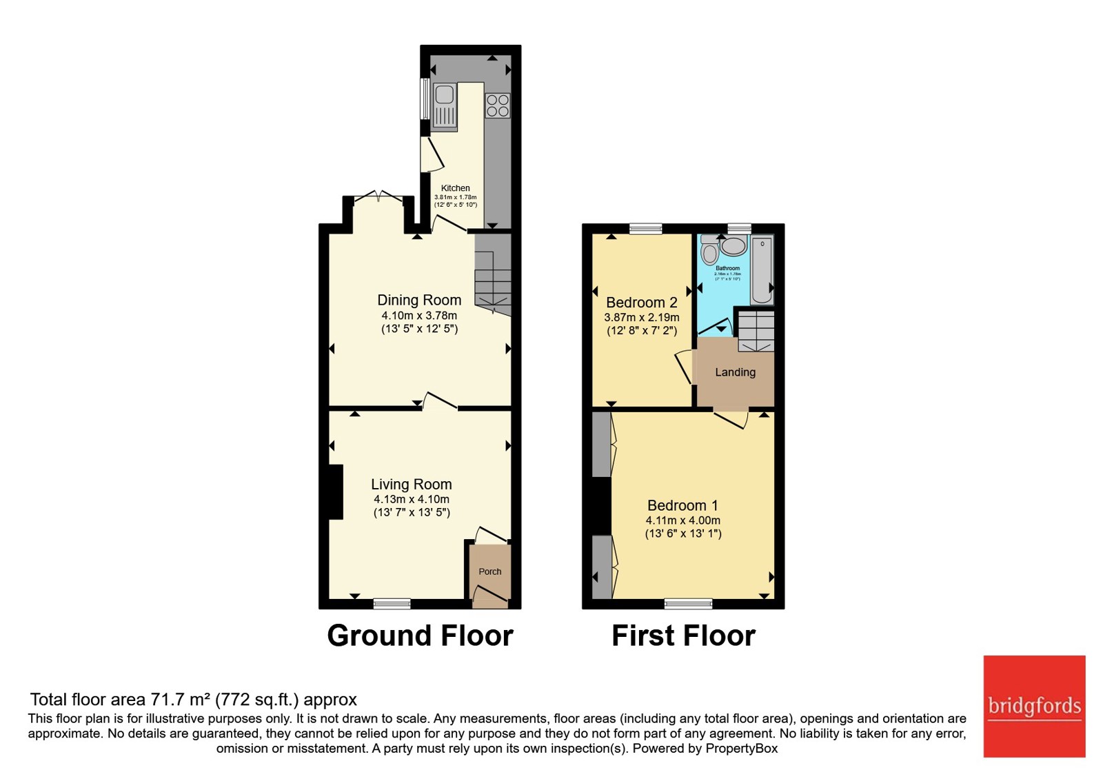 171, Trafalgar Street, Greater Manchester floorplan