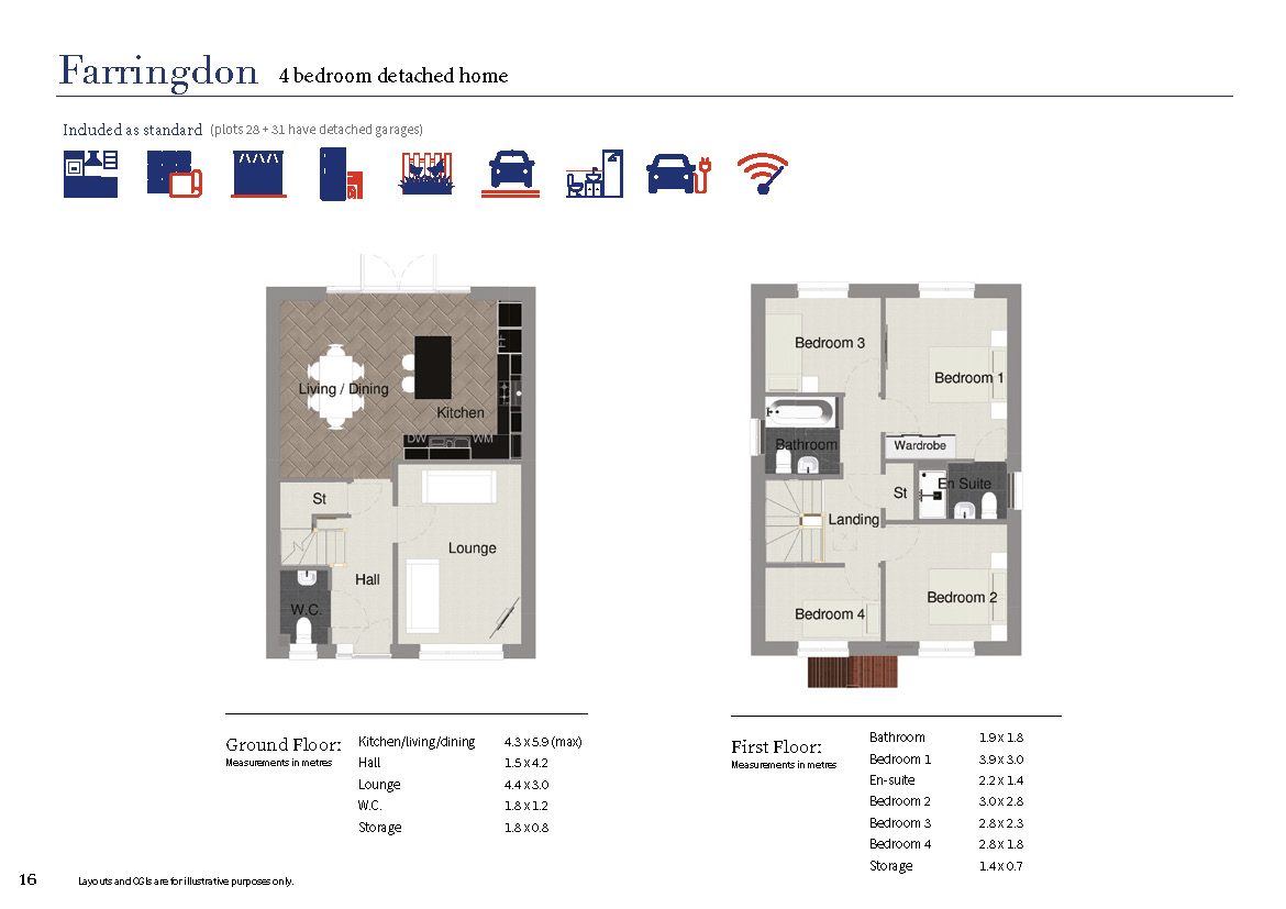 Farringdon House Type, Charnwood Street, Mexborough floorplan