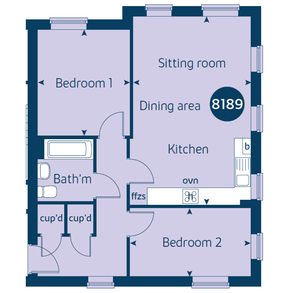 8189, Trood Lane, Exeter floorplan