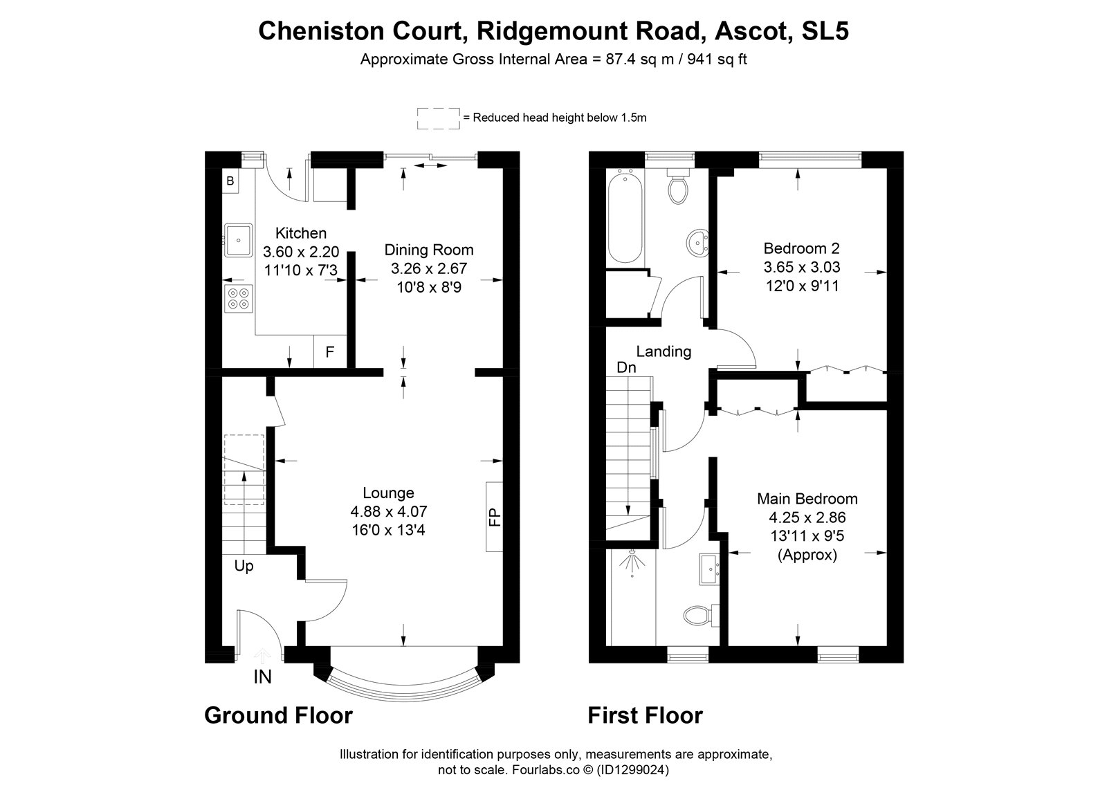 18 Cheniston Court,, Ridgemount Road, Berkshire floorplan
