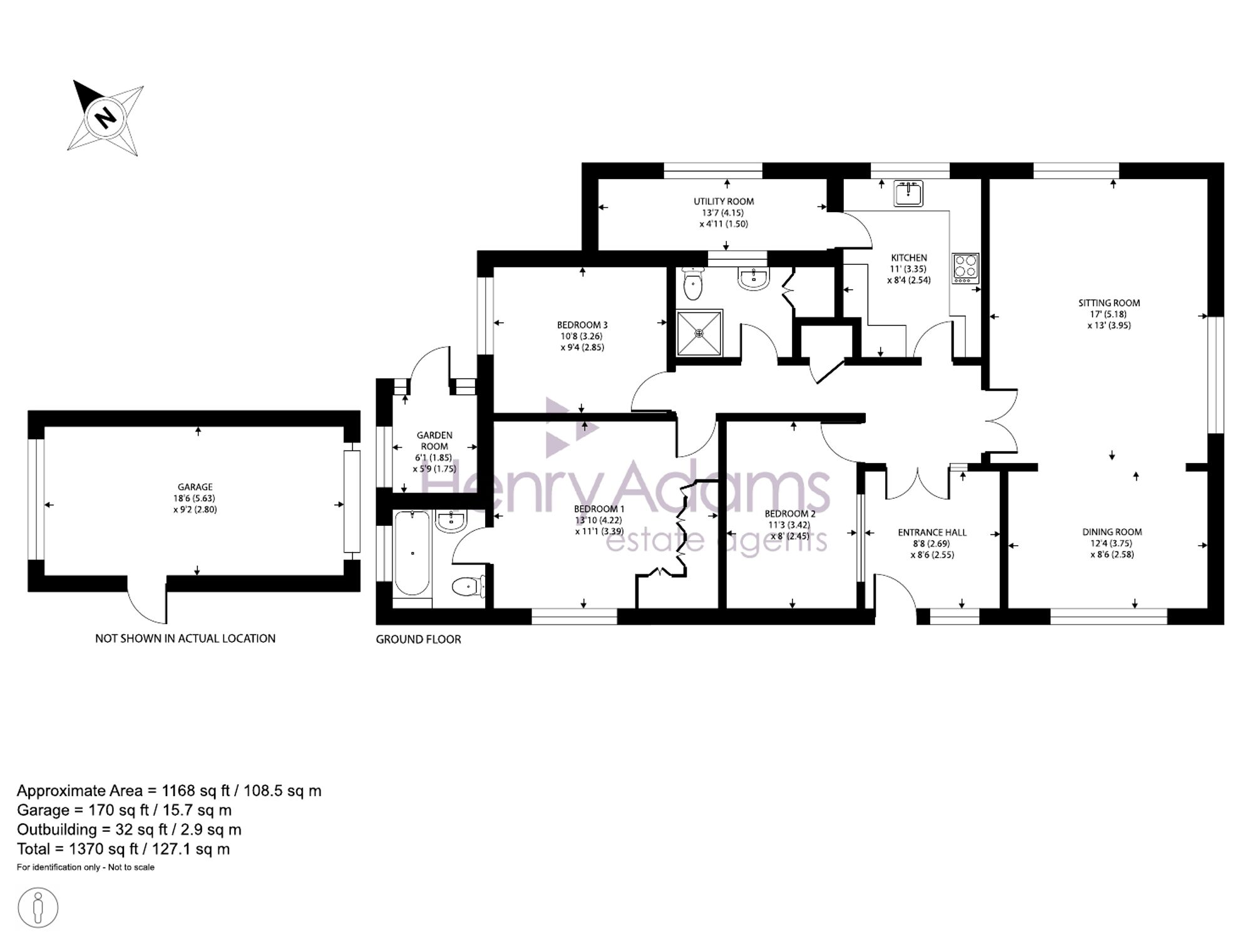 1 Arun Vale, Pulborough floorplan