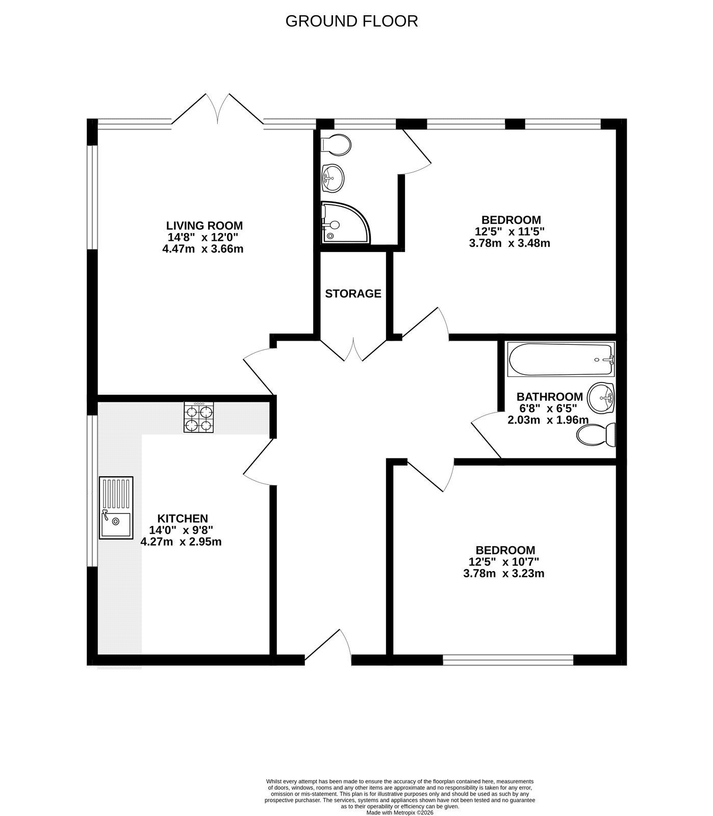 43, Ridgway Road, Surrey floorplan