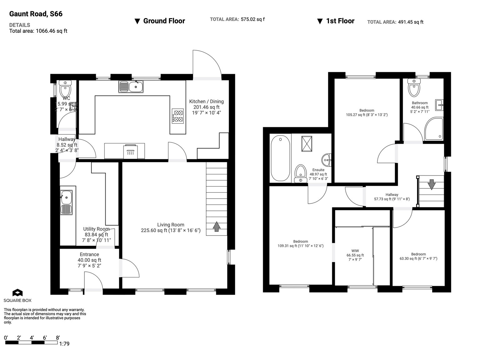 9, Gaunt Road, Rotherham floorplan