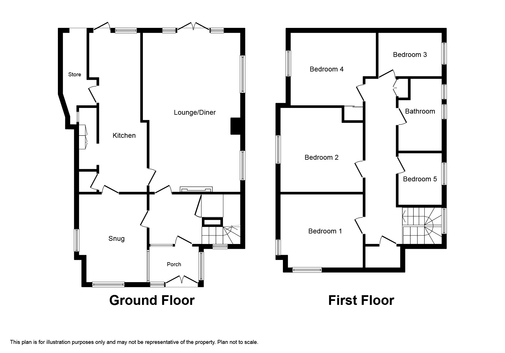 5 Bedrooms Detached house for sale in Cotsford, Old Brighton Road, Pease Pottage, Crawley RH11