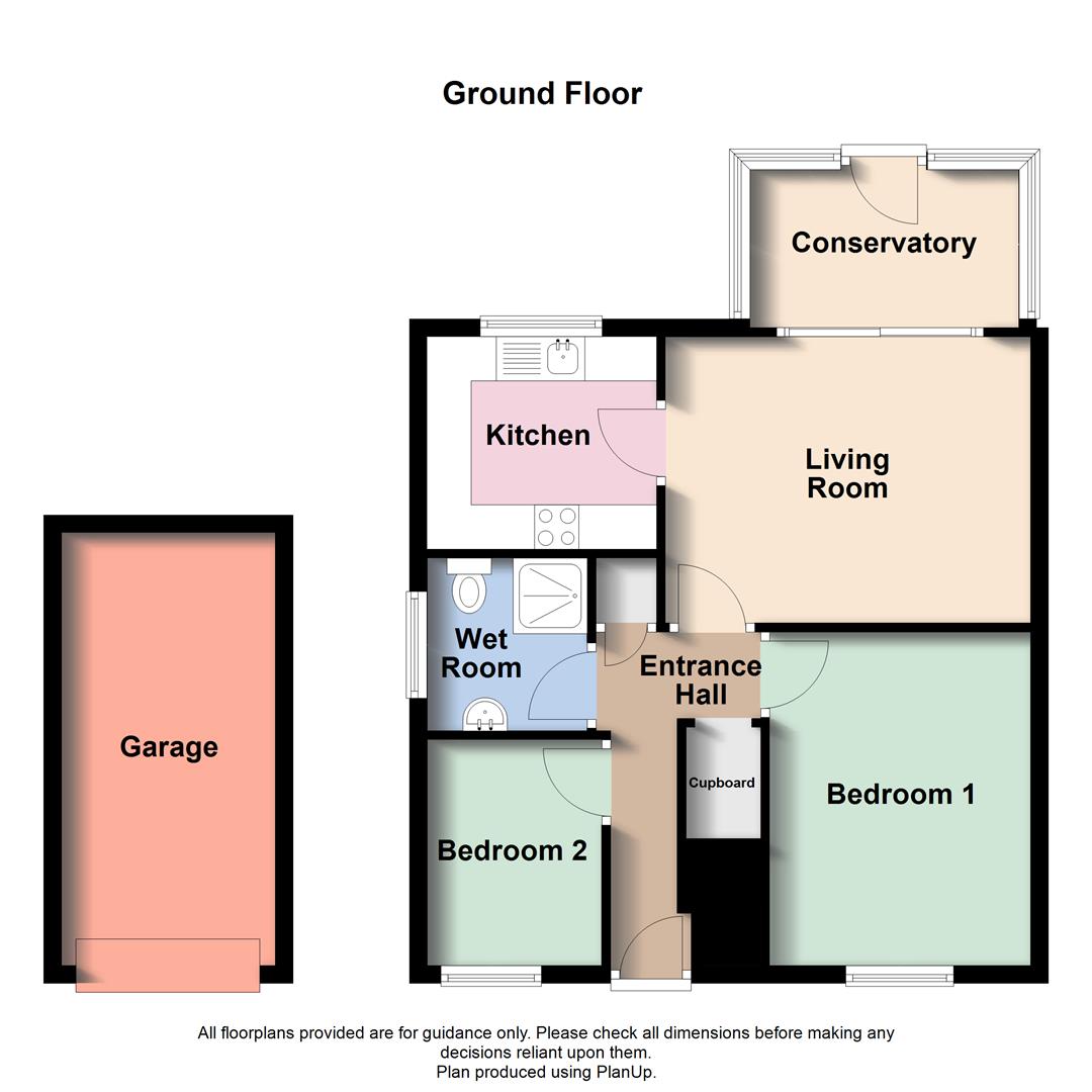 9, Ripon Gardens, Buxton floorplan