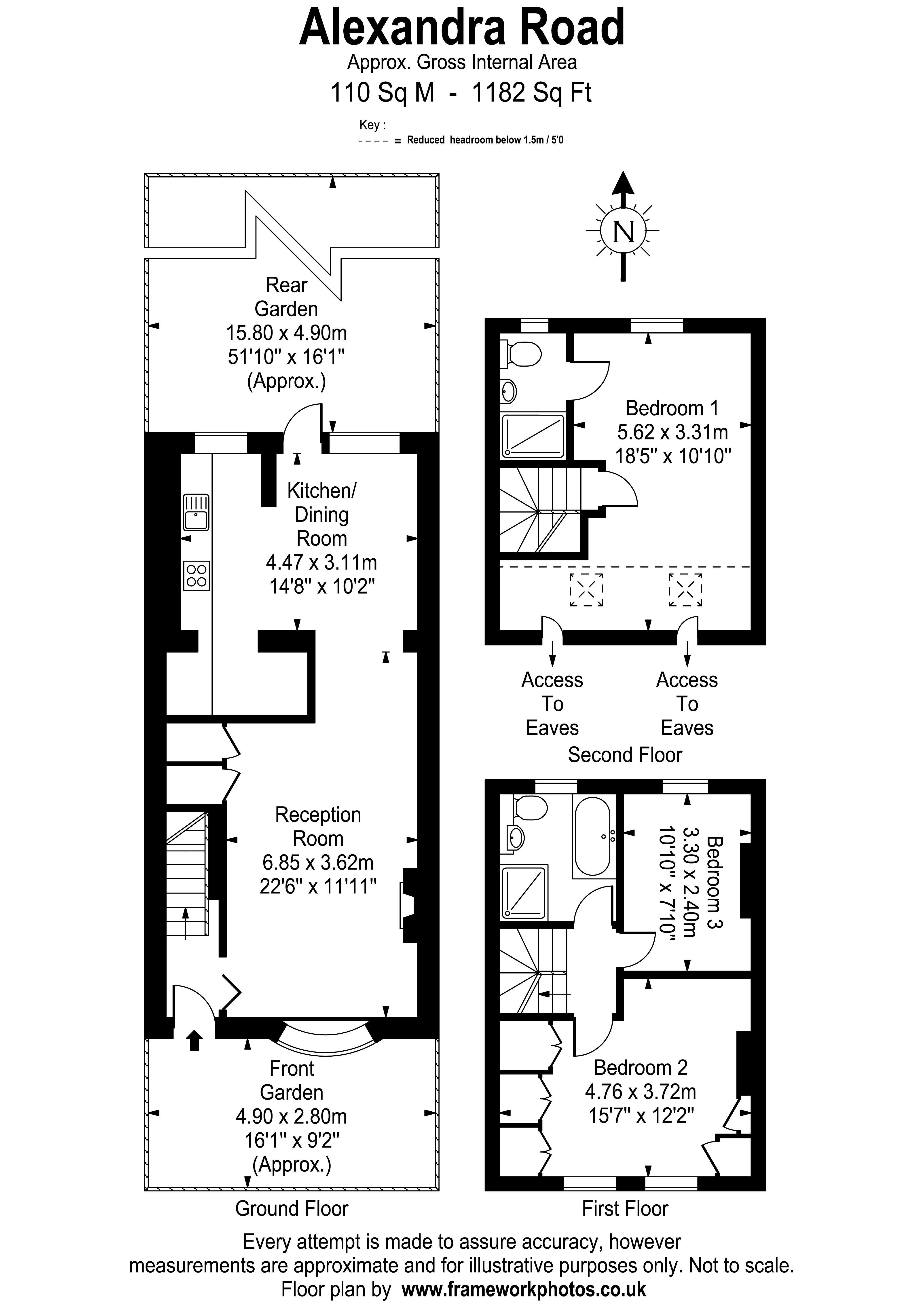 Alexandra Road, Kew, Surrey TW9, 3 bedroom terraced house for sale 57443346 PrimeLocation