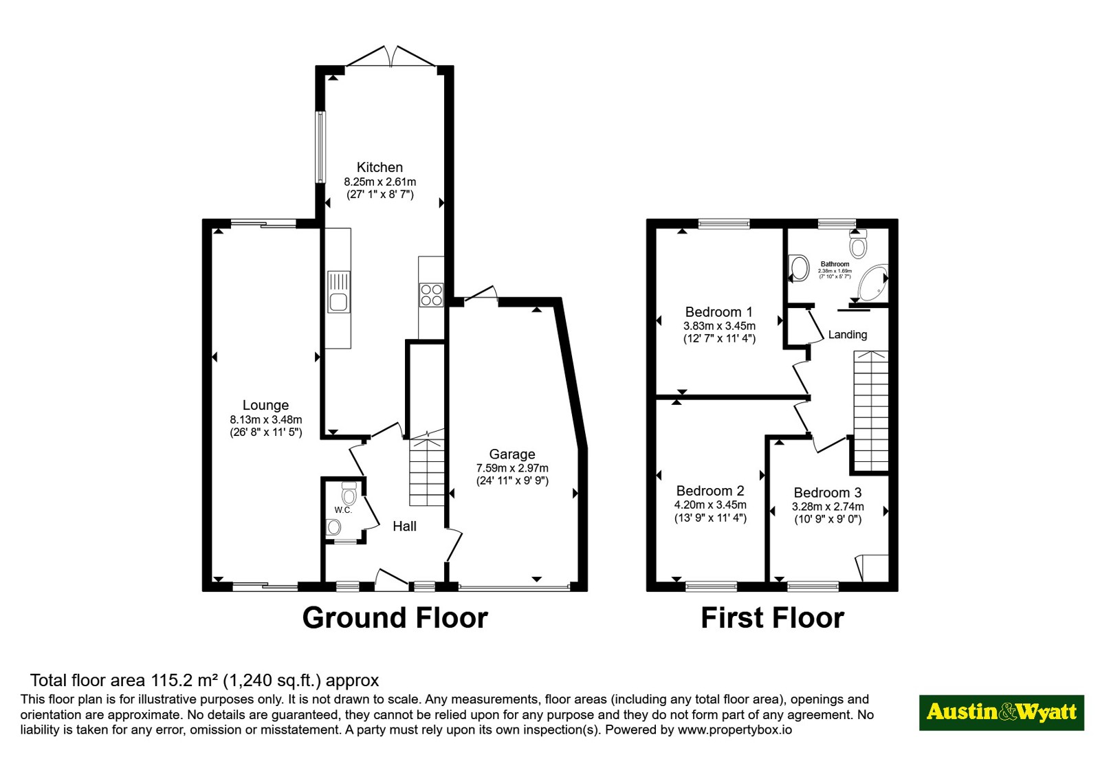 32, Flamborough Close, Hampshire floorplan