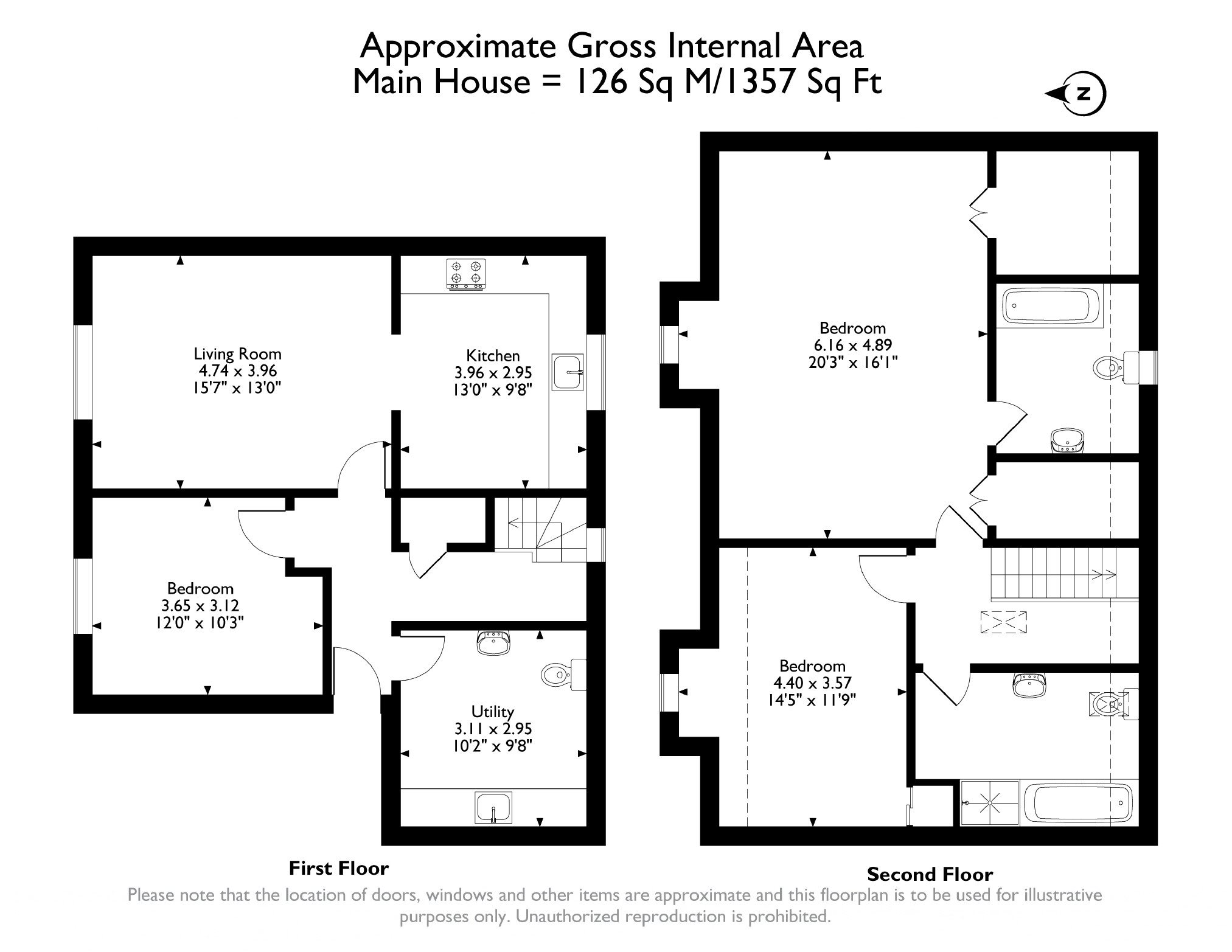 20 The Mount, Mount Way, Chepstow floorplan