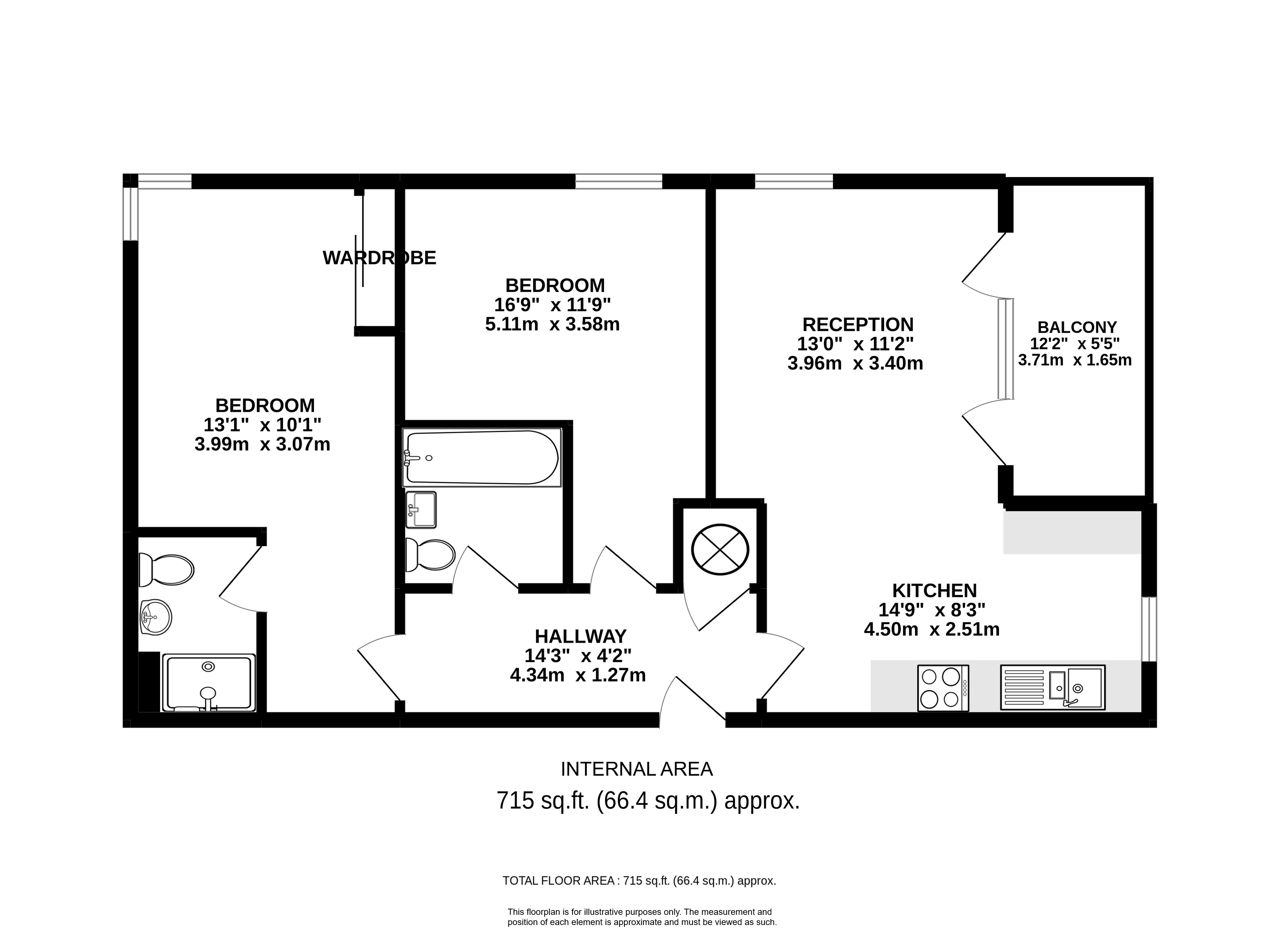 5 Orion Court, Clock House Gardens, Hertfordshire floorplan