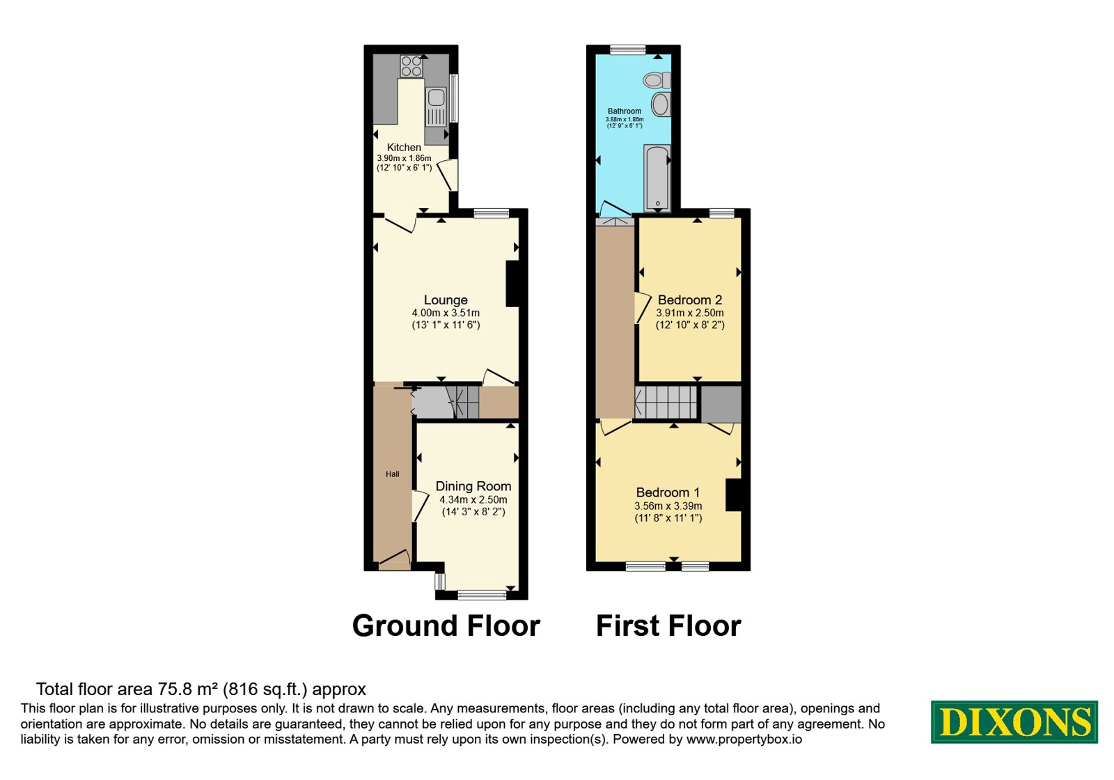 79, Rosary Road, West Midlands floorplan