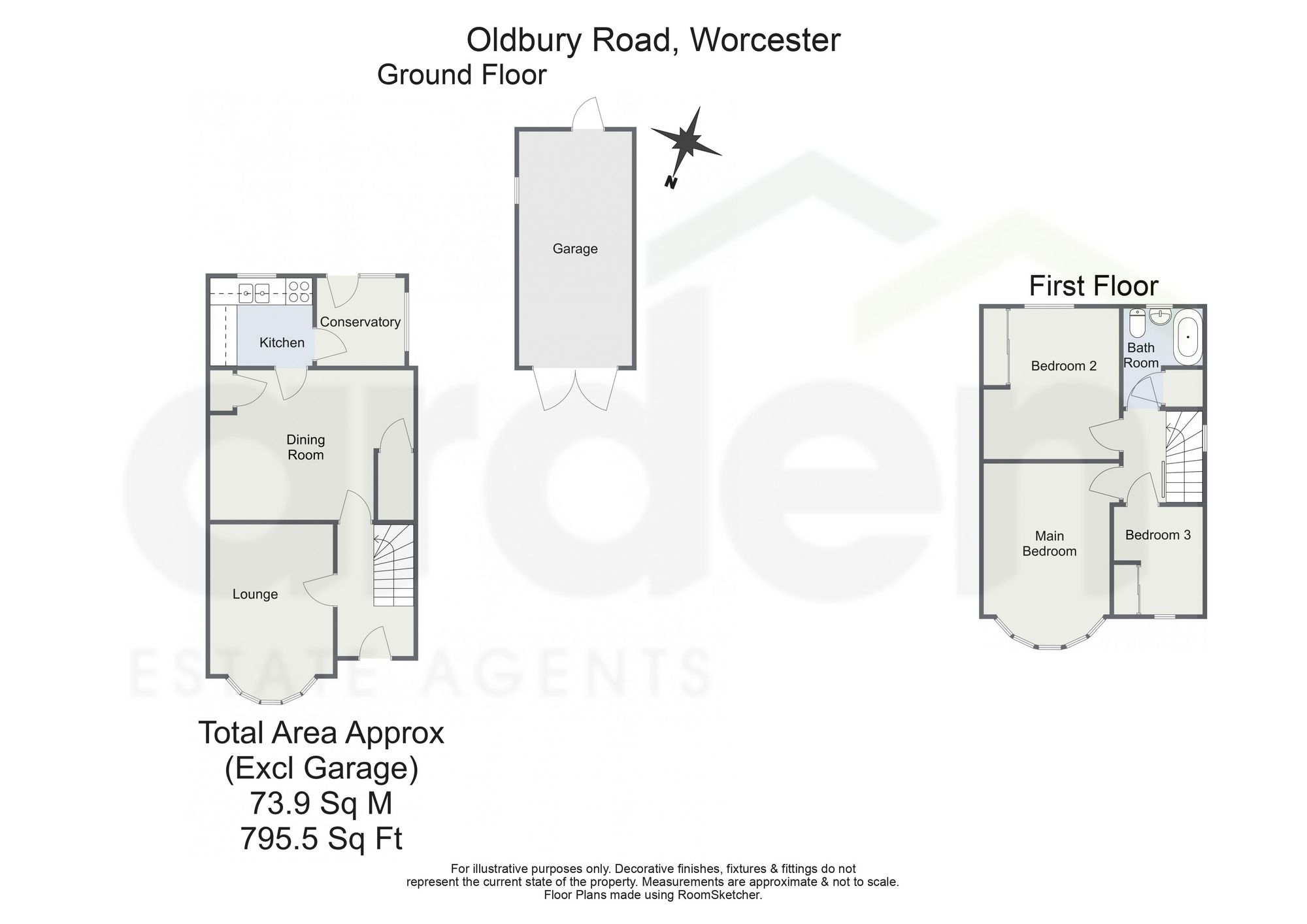 25 Oldbury Road, Worcester floorplan