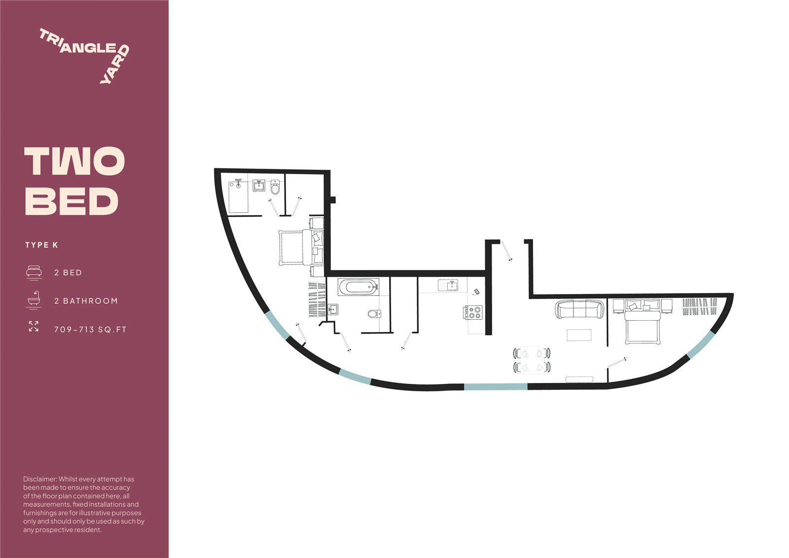Skinner Street, Leeds floorplan