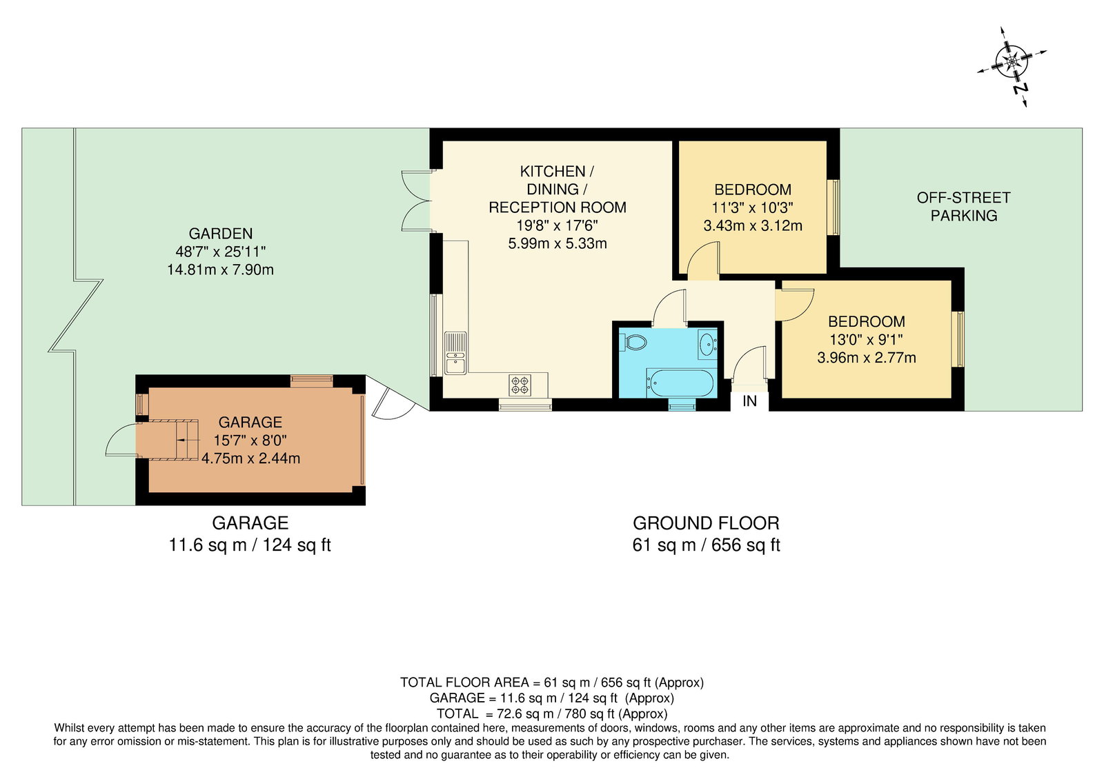 3, Maurice Avenue, Caterham floorplan