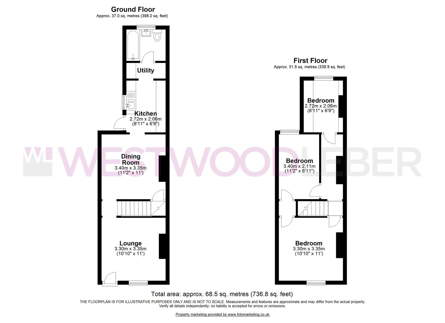 3 bed terraced house for sale in Westlea Road, Wormley, Broxbourne EN10