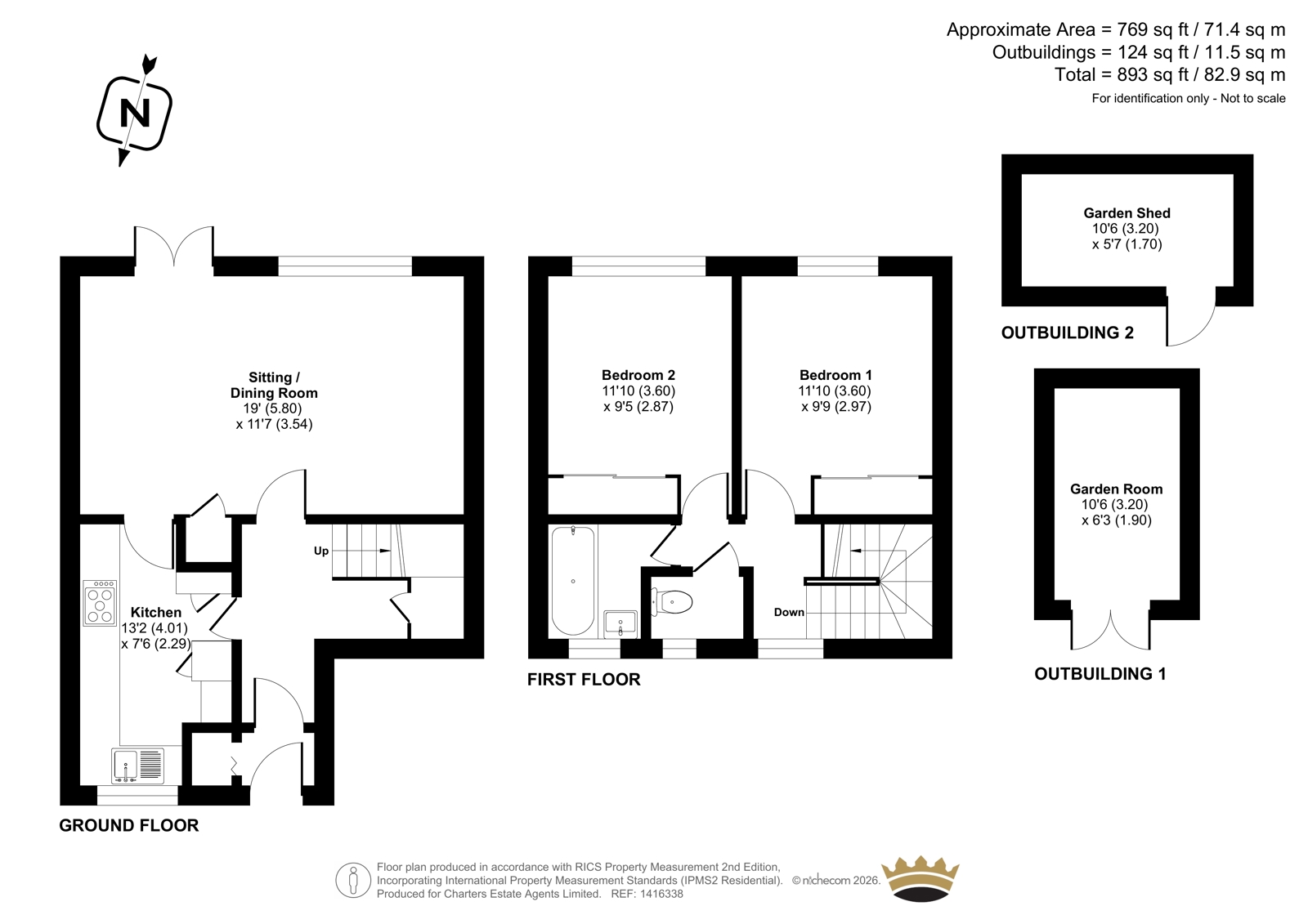 40, Guernsey Close, Hampshire floorplan